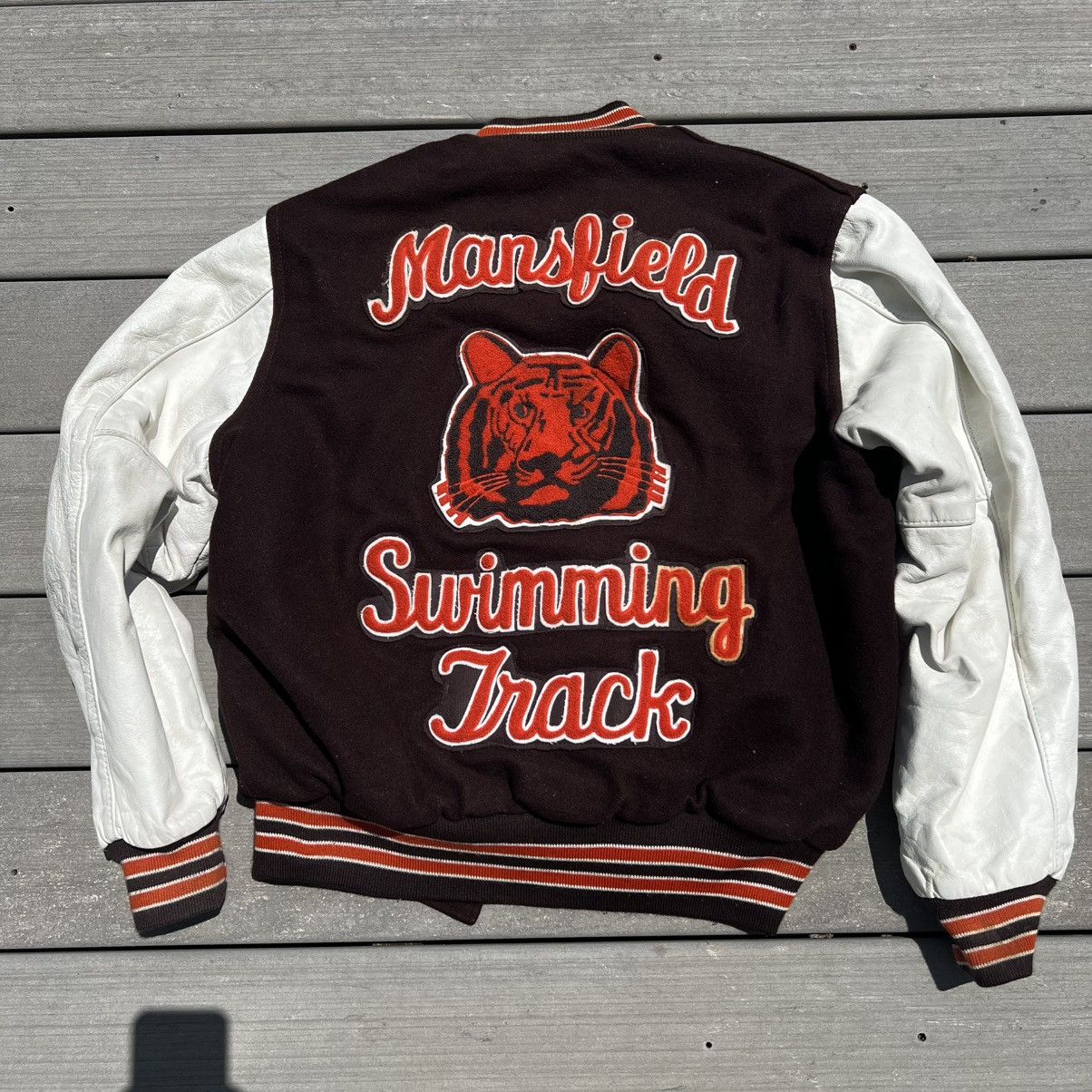 Vintage Vintage Y2K Varsity Jacket Size US L / EU 52-54 / 3 - 3 Thumbnail