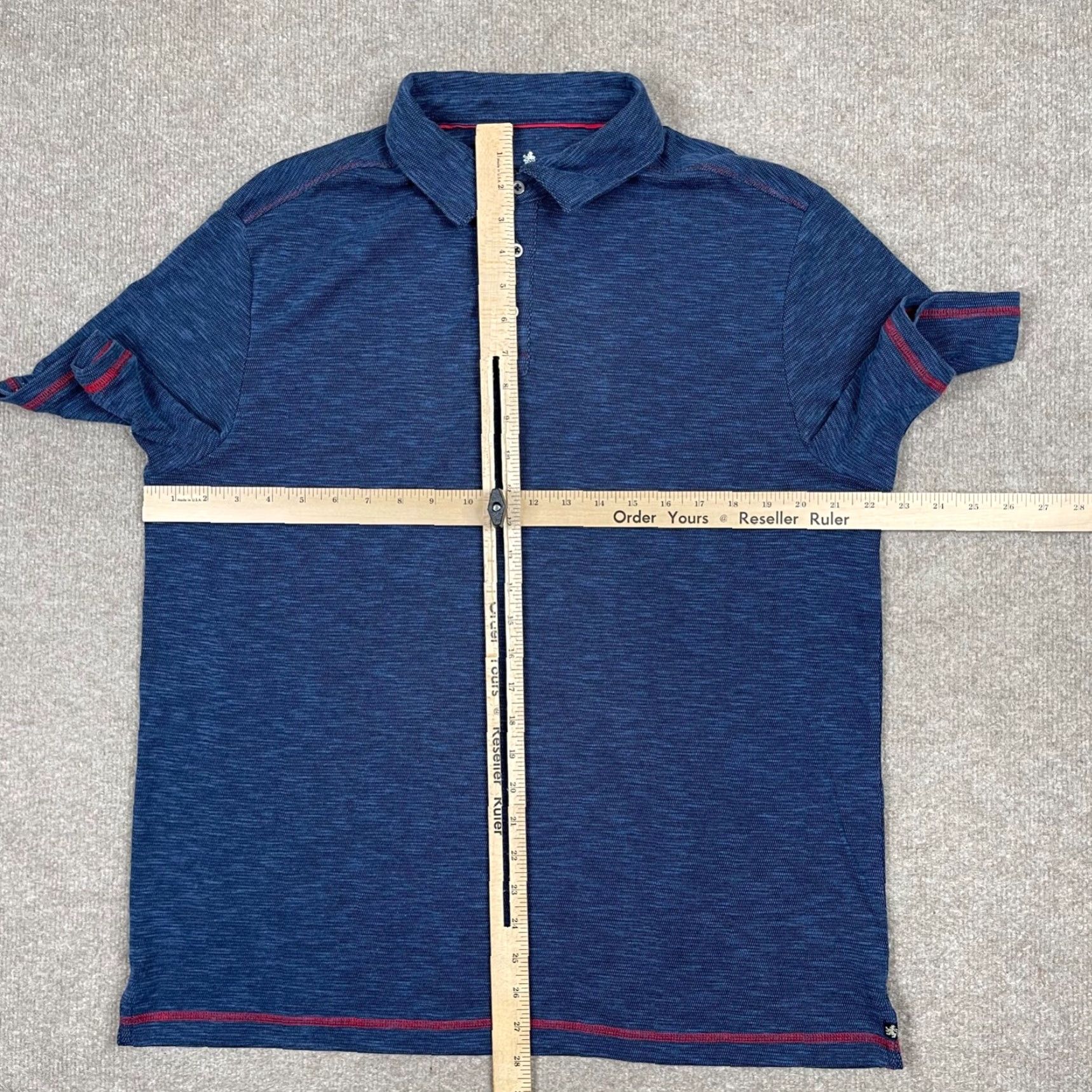 Nat Nast Nat Nast Polo Shirt Blue Short Sleeve Mens L Golf Preppy Luxury Originals Size US L / EU 52-54 / 3 - 4 Thumbnail