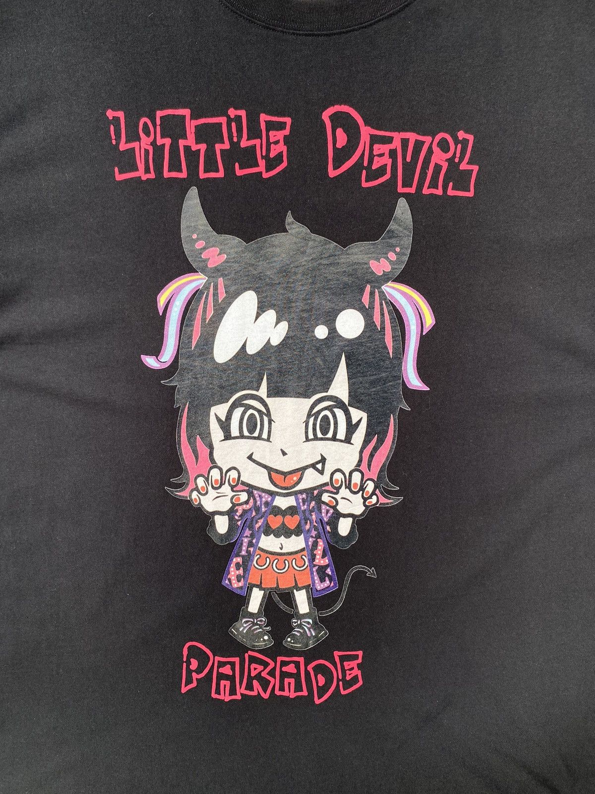 Band Tees Rare🔥Vintage Little Devil Parade Punk Band Tees Size US XL / EU 56 / 4 - 3 Thumbnail