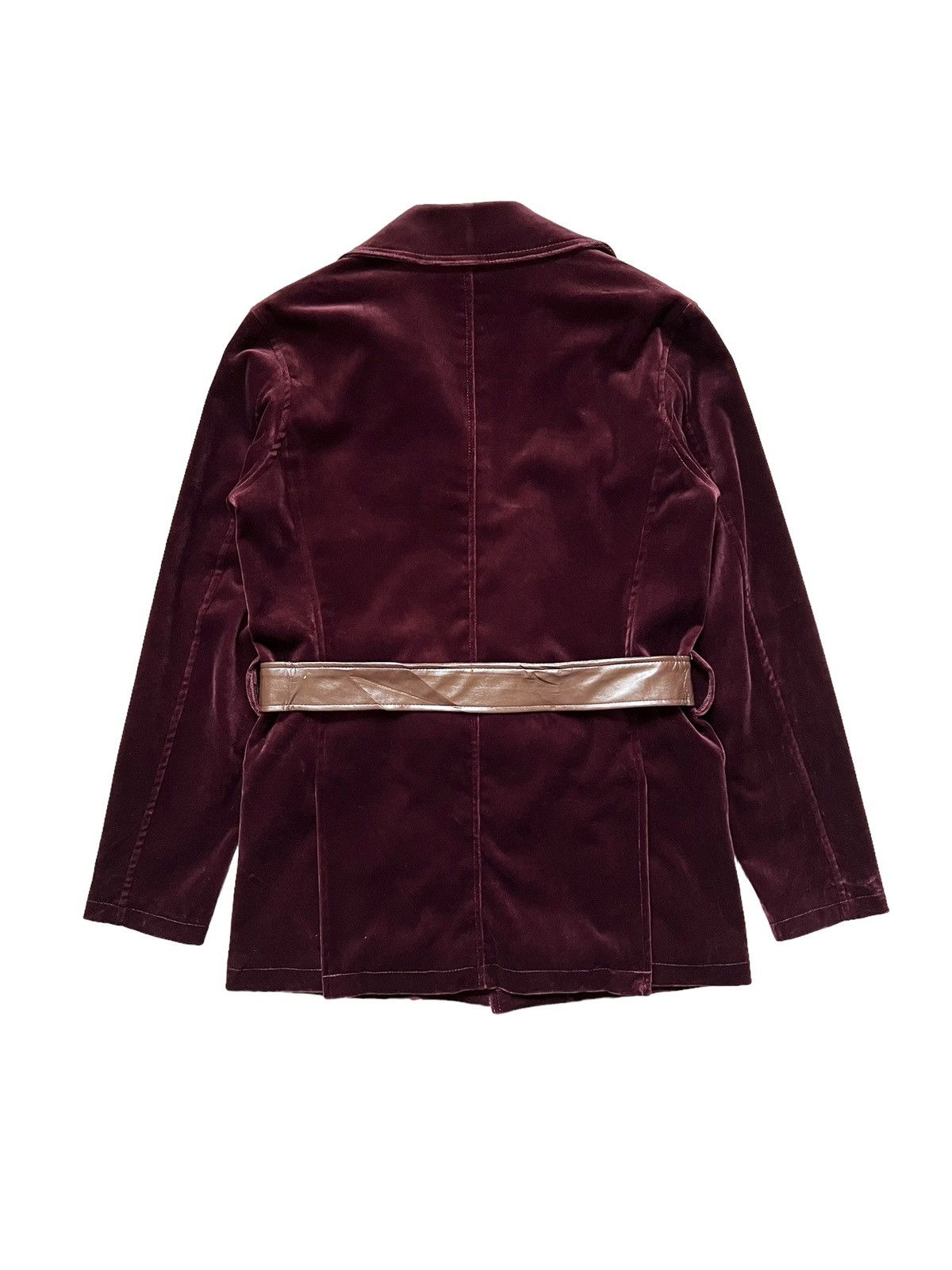 Tornado Mart 1990 Tornado Mart Double Collar Velvet Zipper Jacket Size US M / EU 48-50 / 2 - 2 Thumbnail