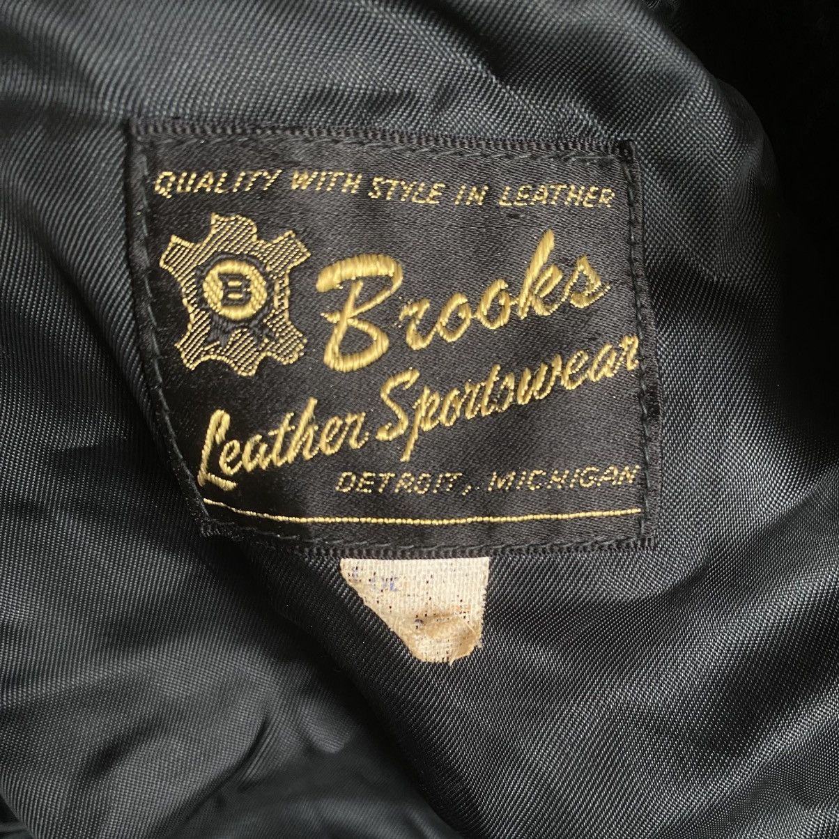 Vintage Vintage 60’s Brooks Leather Cafe Racer Jacket Size US S / EU 44-46 / 1 - 10 Thumbnail