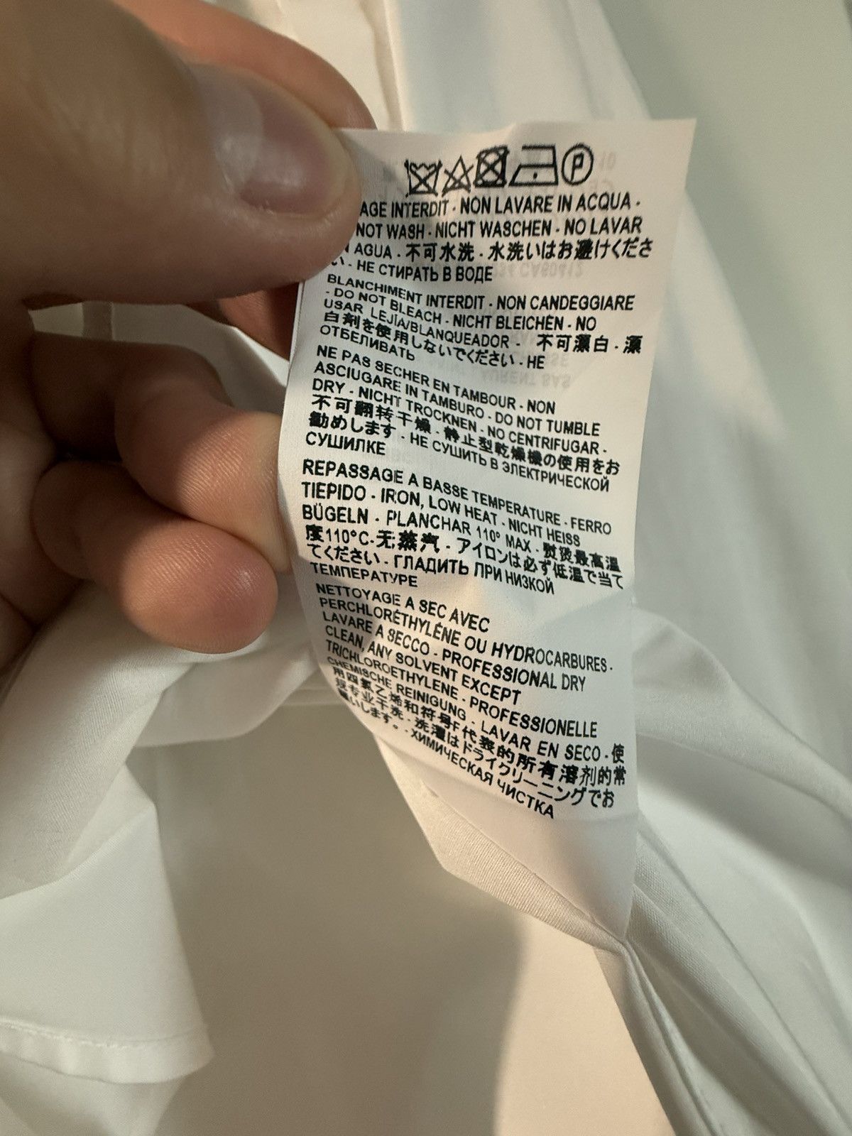 Saint Laurent Paris Ysl shirt Size US M / EU 48-50 / 2 - 5 Thumbnail
