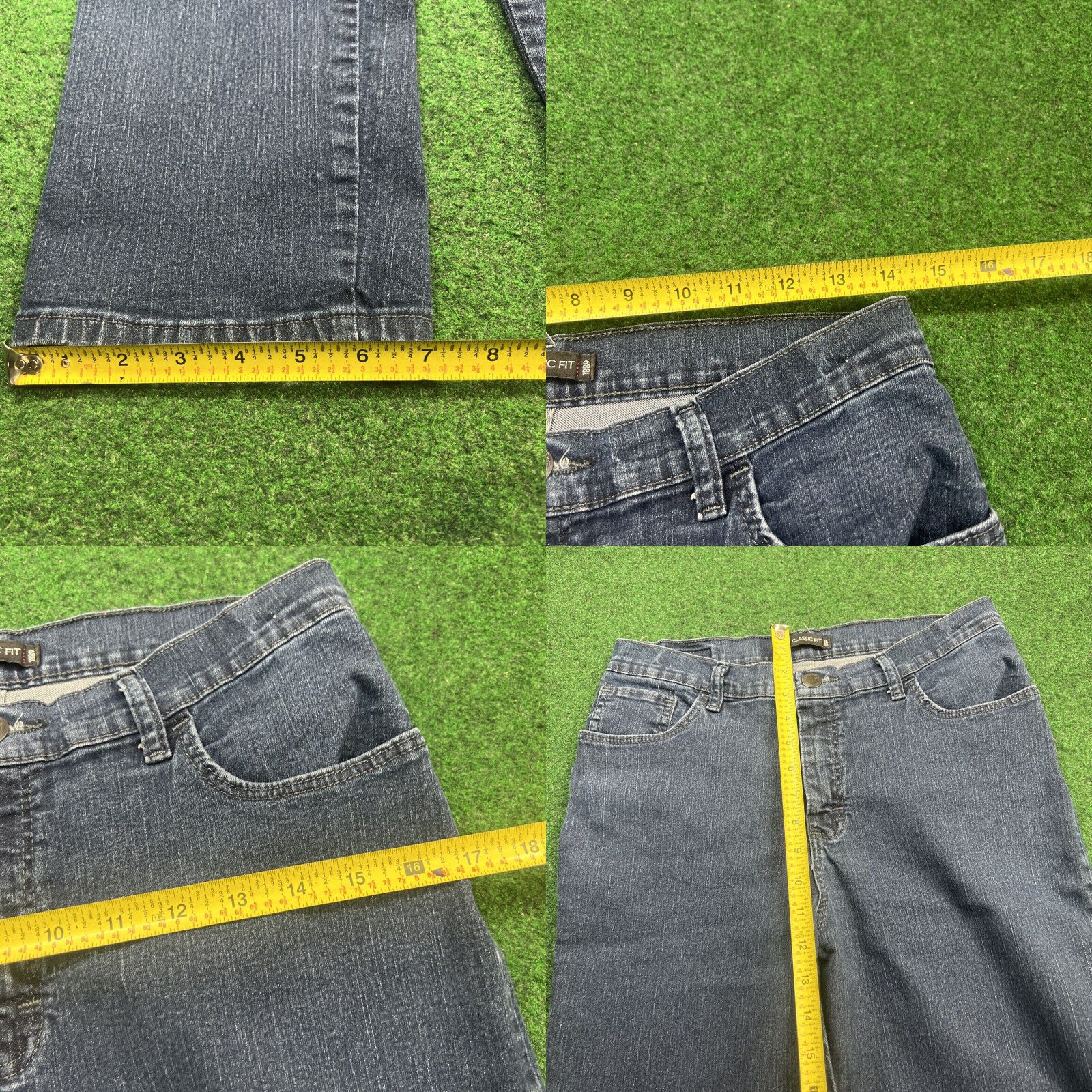 Lee Lee Women’s Jeans Size 10 Medium Classic Fit Straight Leg Jeans 28x30 Size 28" / US 6 / IT 42 - 8 Thumbnail