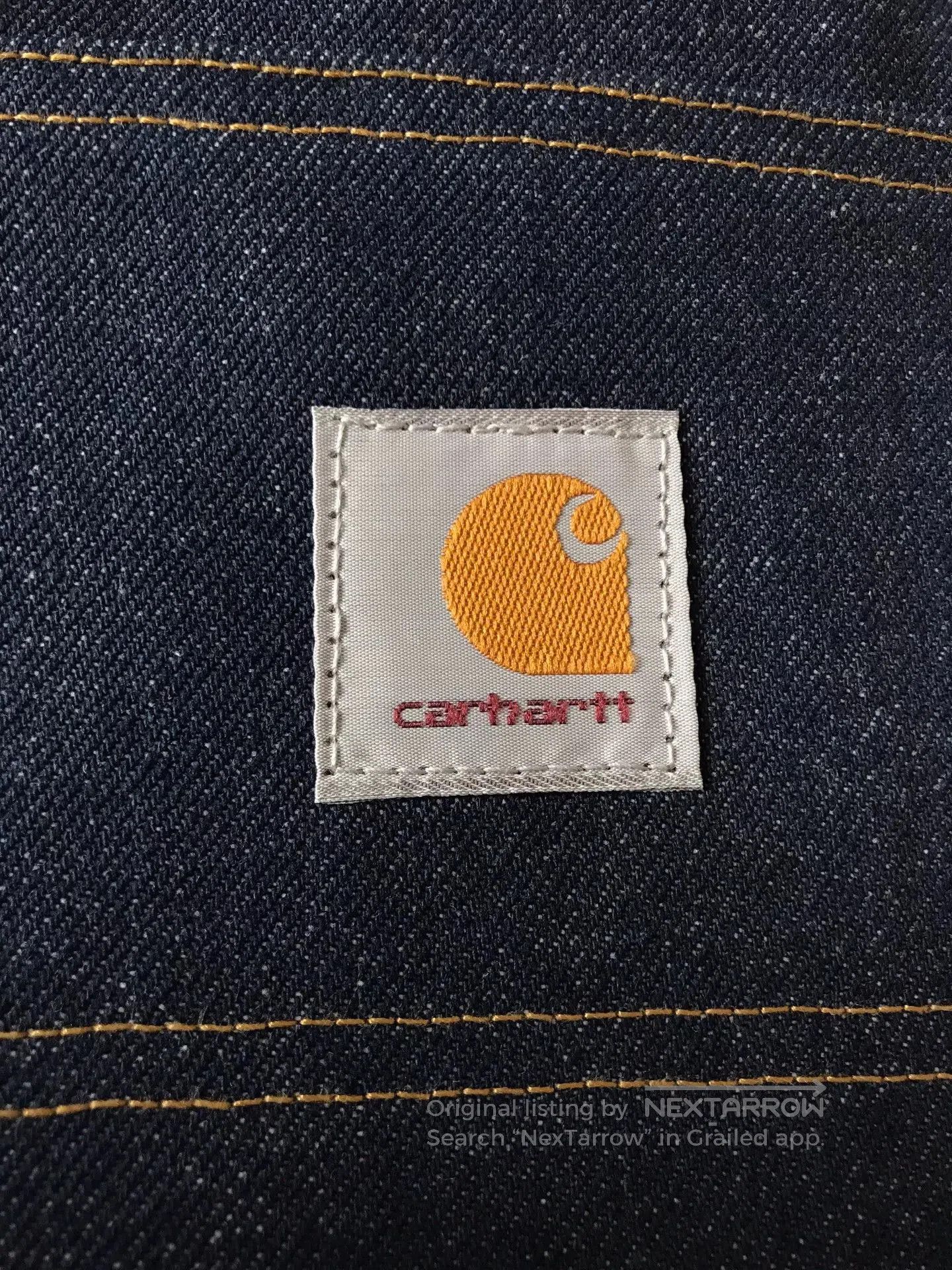 Carhartt Carhartt B07 Double Knee Raw Denim Jeans. Size US 36 / EU 52 - 6 Thumbnail