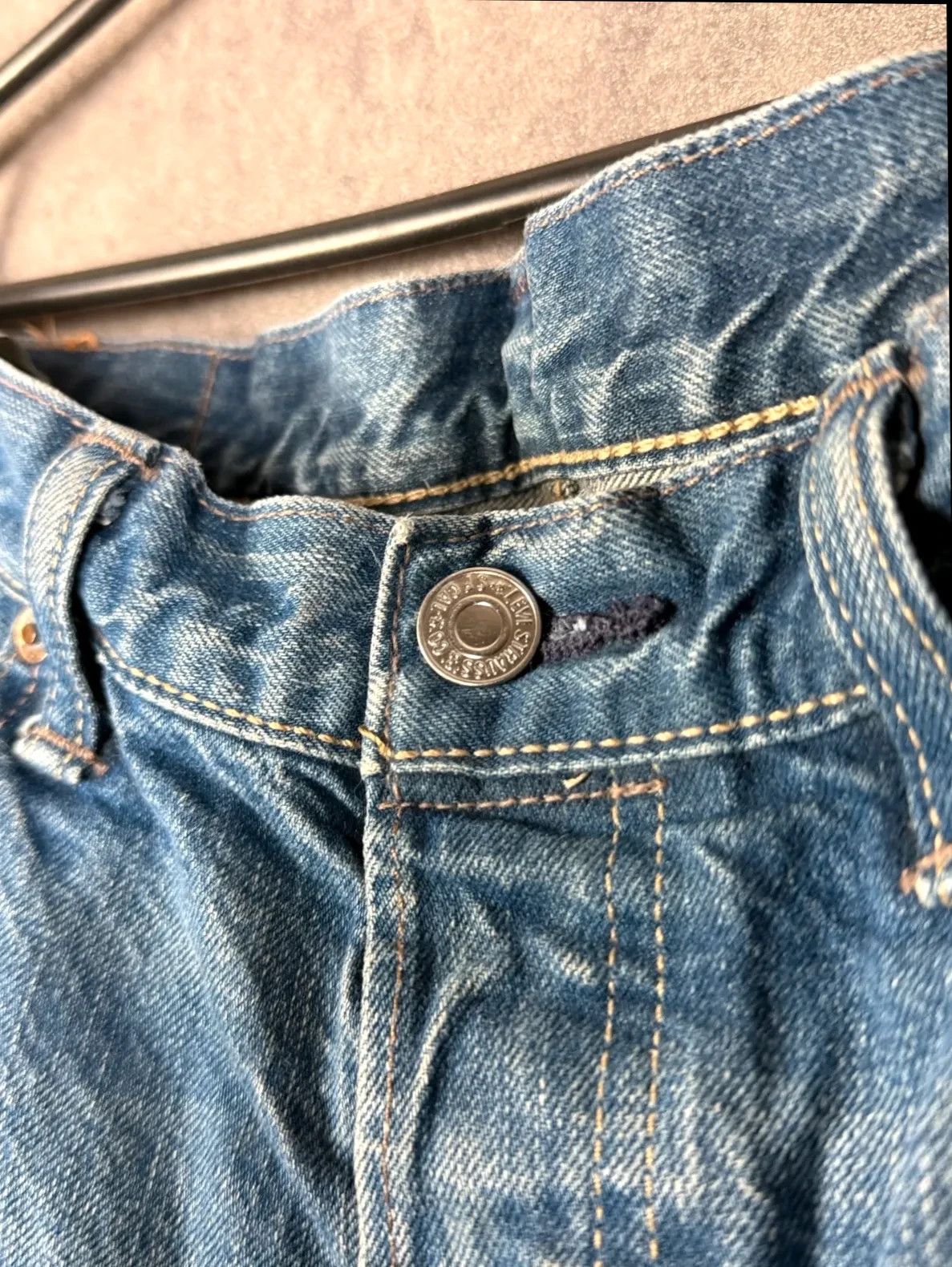 Levi's Levi Strauss 501 jeans blue denim vintage Size US 32 / EU 48 - 8 Thumbnail