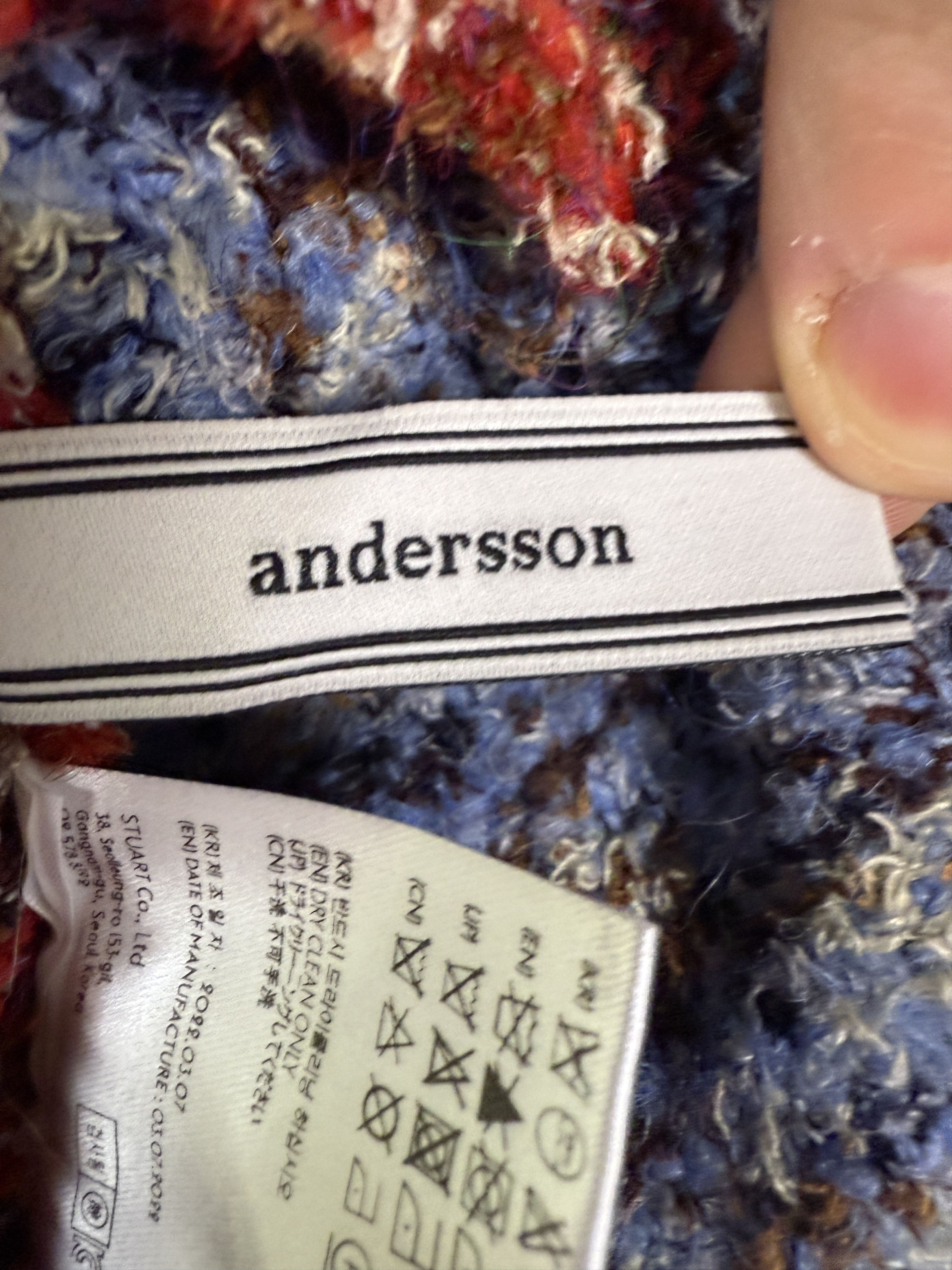 Andersson Bell $665 Andersson Bell Croydon Patchwork Cardigan Size US S / EU 44-46 / 1 - 14 Thumbnail