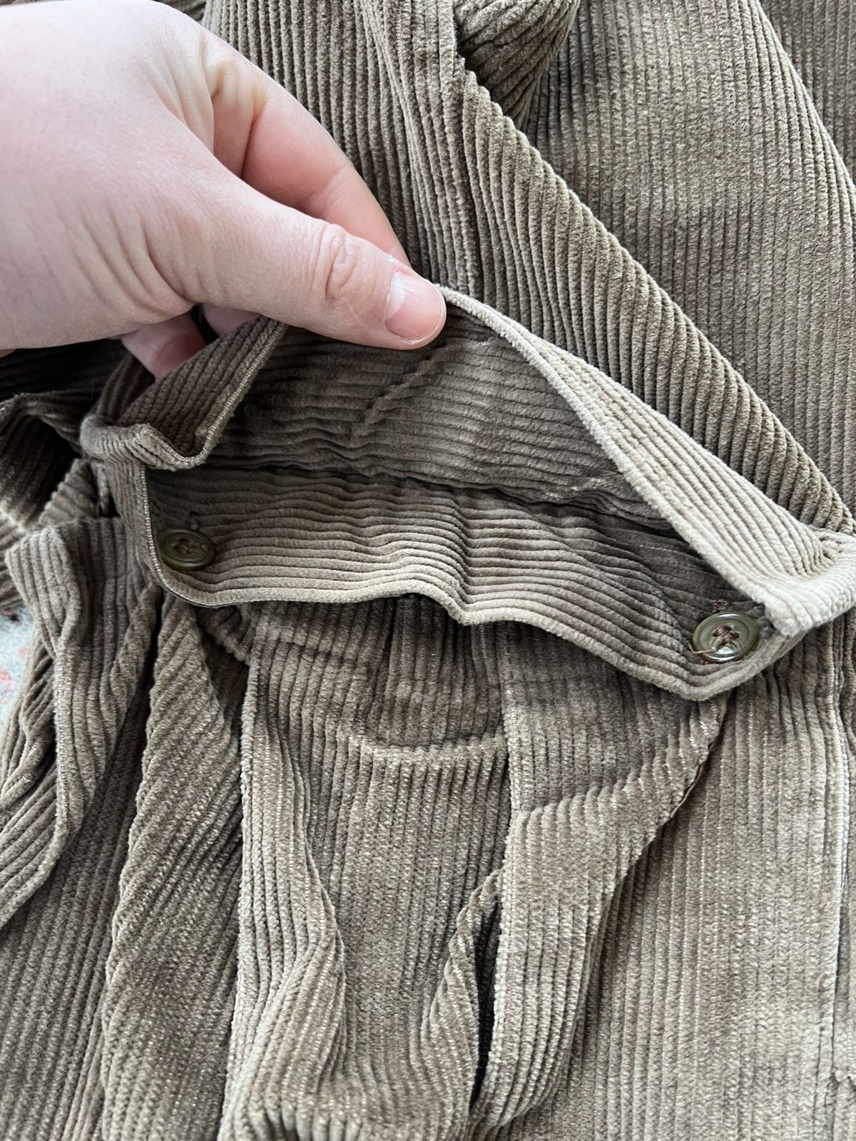 Vintage Vintage Gang Velvet Cargo Pants Size US 32 / EU 48 - 13 Thumbnail