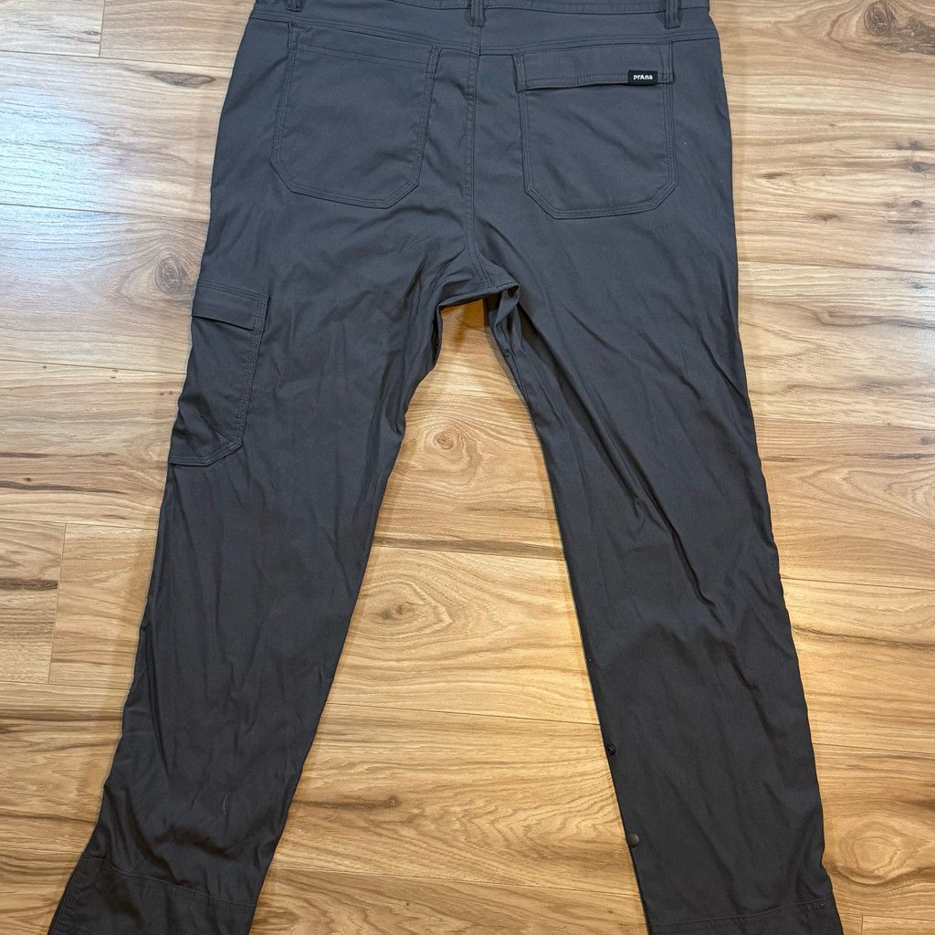 Other prAna Men’s Slim Fit Hiking Pants 34x30 Gray Size US 34 / EU 50 - 2 Thumbnail