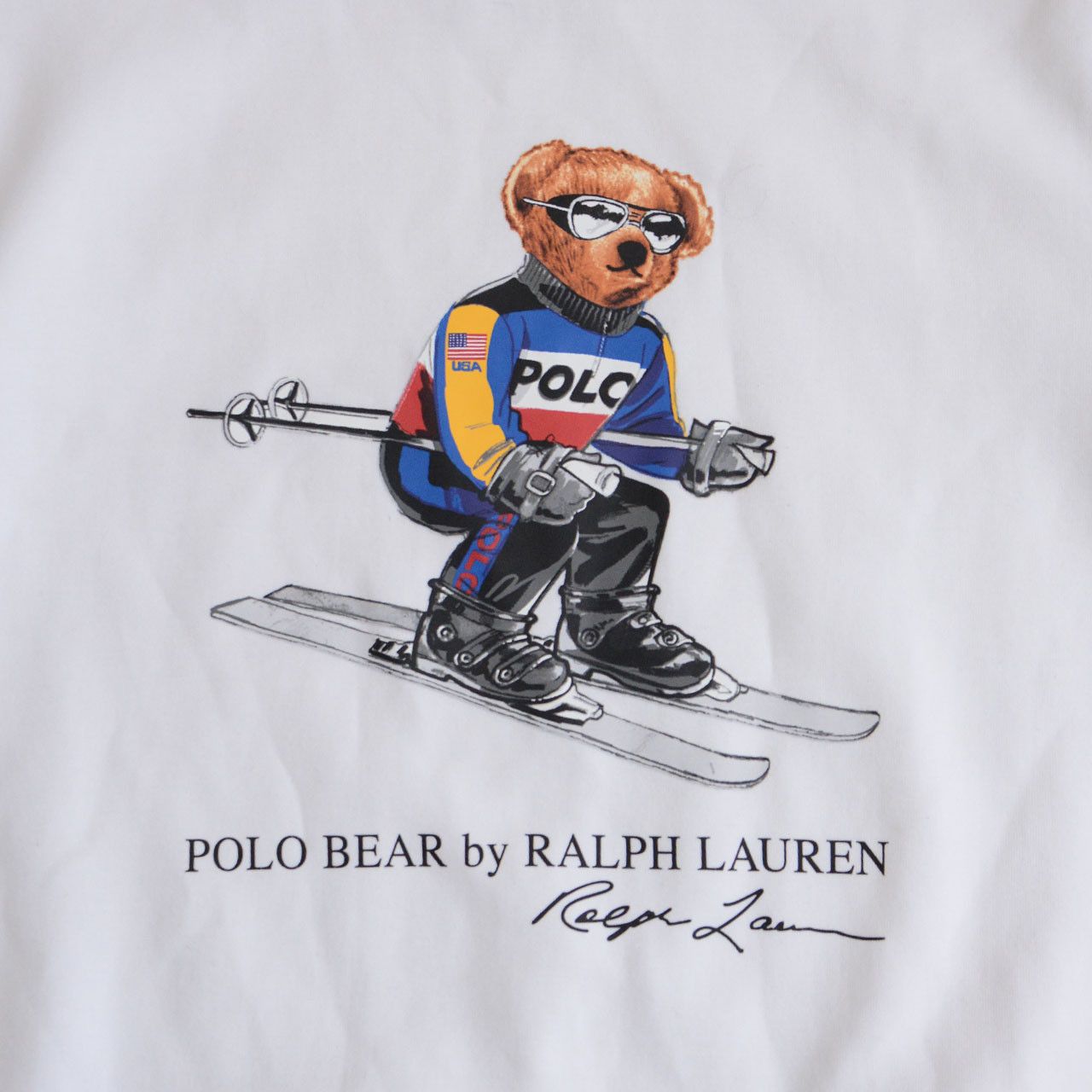 Polo Ralph Lauren Ralph Lauren Polo Bear Ski Graphic Sweatshirt Vintage Style Size US S / EU 44-46 / 1 - 7 Thumbnail