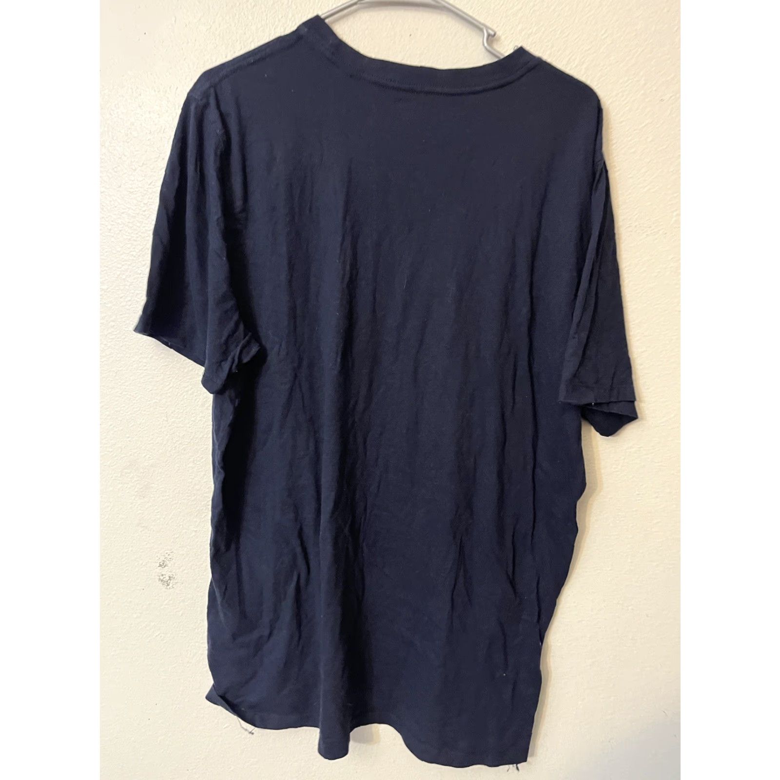 Old Navy Old Navy T-Shirt Shirt Men XL Tall Navy Blue CrewNeck Short Sleeve Cotton Knit Regular Big & Tall Blue Mens XLT T-Shirt Size US XL / EU 56 / 4 - 2 Thumbnail