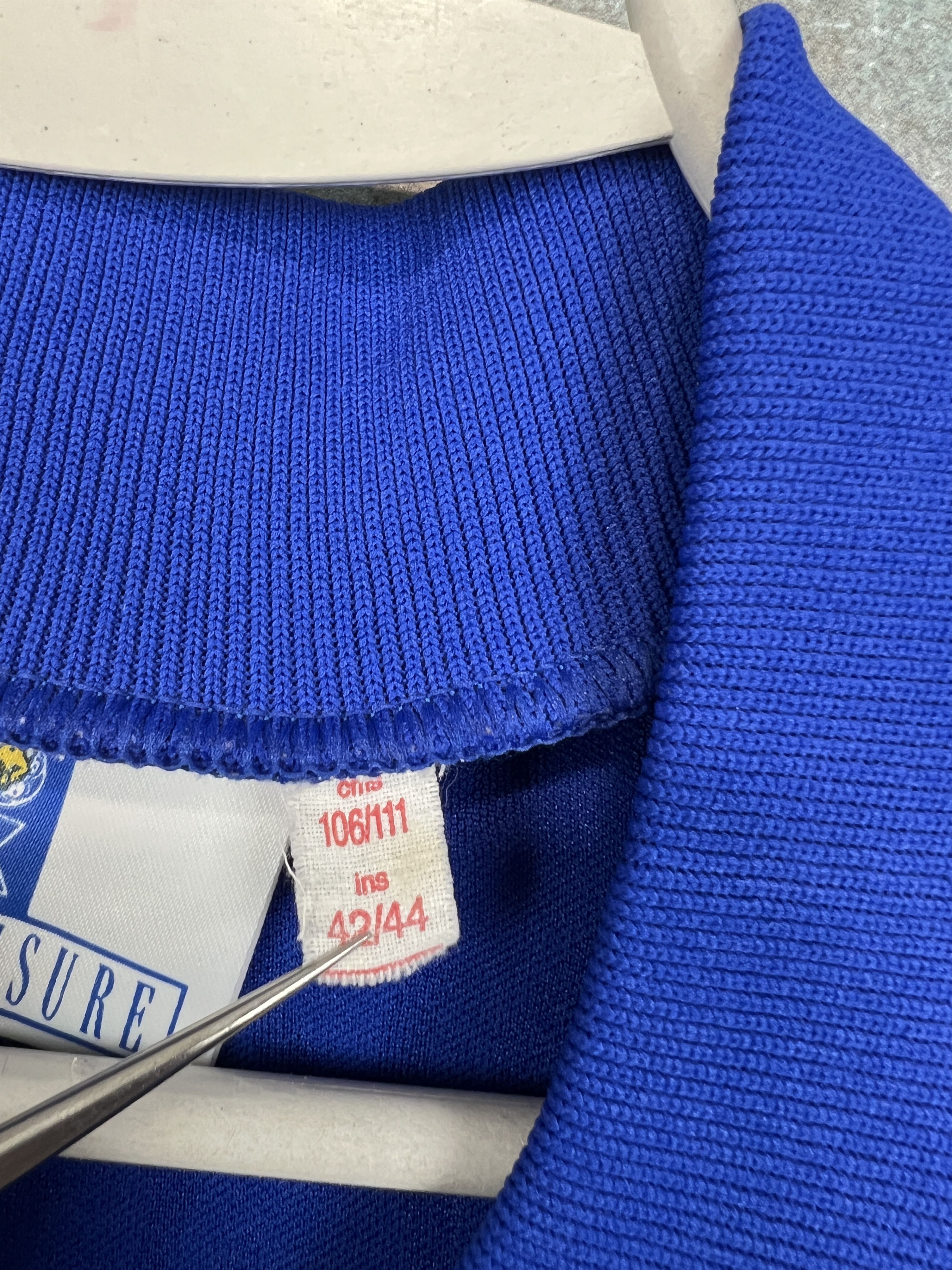 Vintage Leicester City Home football shirt 1992 Soccer Jersey Trikot Size US L / EU 52-54 / 3 - 7 Thumbnail