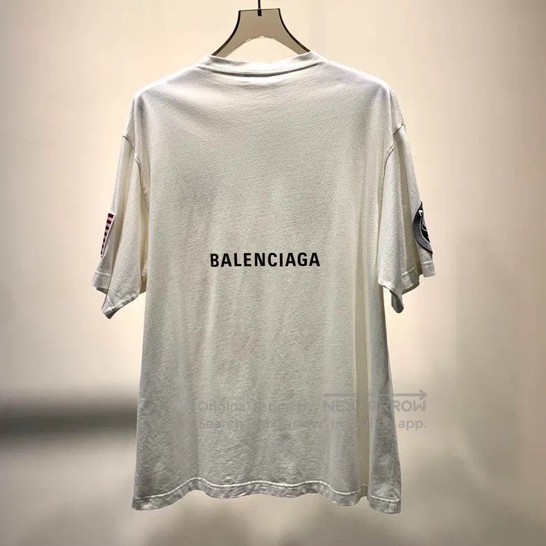 Balenciaga Balenciaga Joint Name Letter Printed Short-Sleeve T-Shirt Size US XS / EU 42 / 0 - 6 Thumbnail