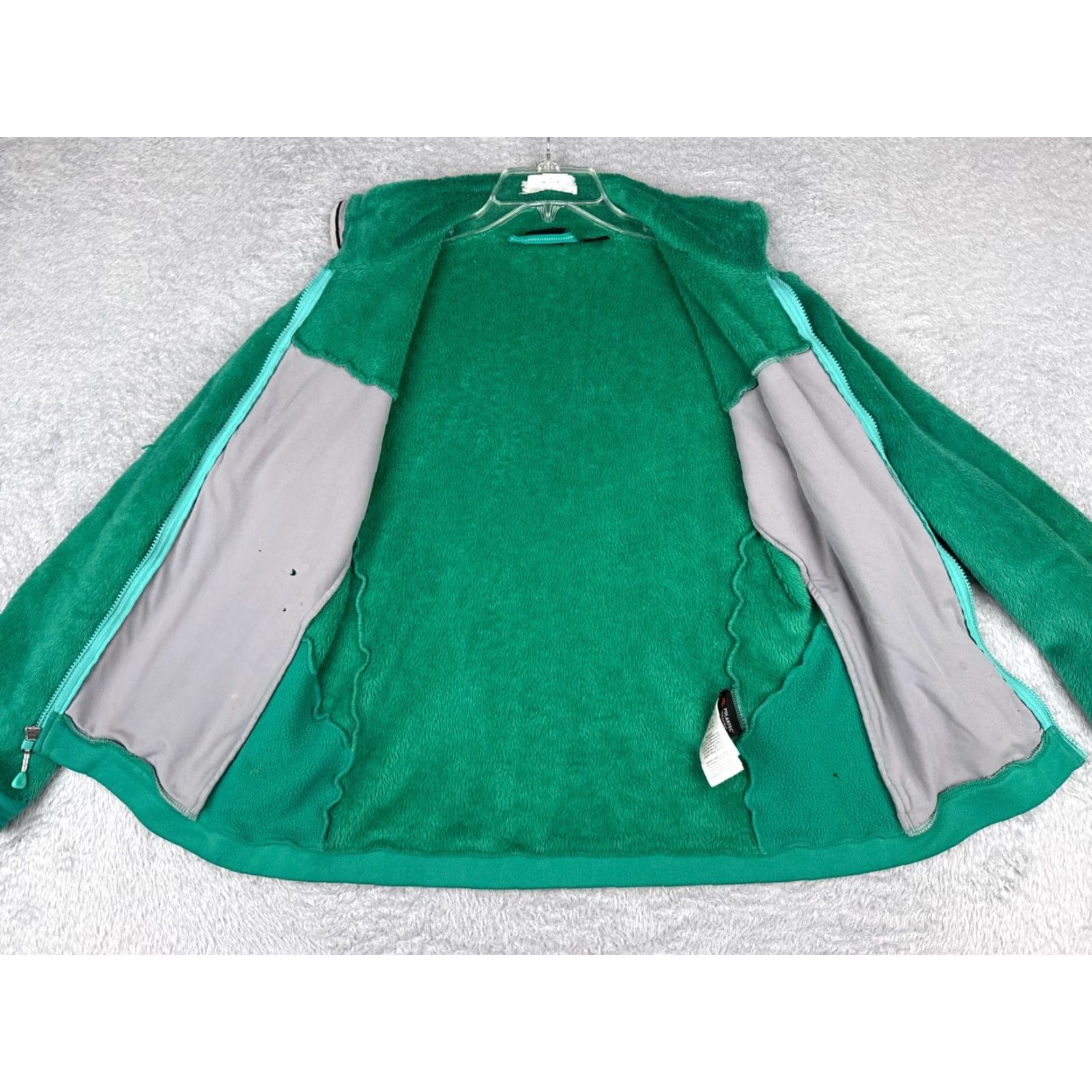 Mountain Hardwear Mountain Hardwear Jacket Womens Medium Green Deep Pile Fleece Polartec READ Size M / US 6-8 / IT 42-44 - 3 Thumbnail