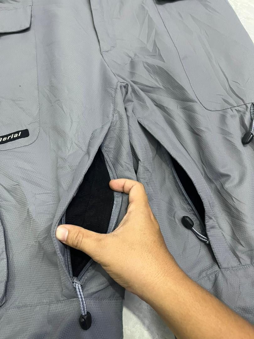 Japanese Brand Angelo Aerial Japanese Utility Snow Pants Grey Size US 34 / EU 50 - 4 Thumbnail