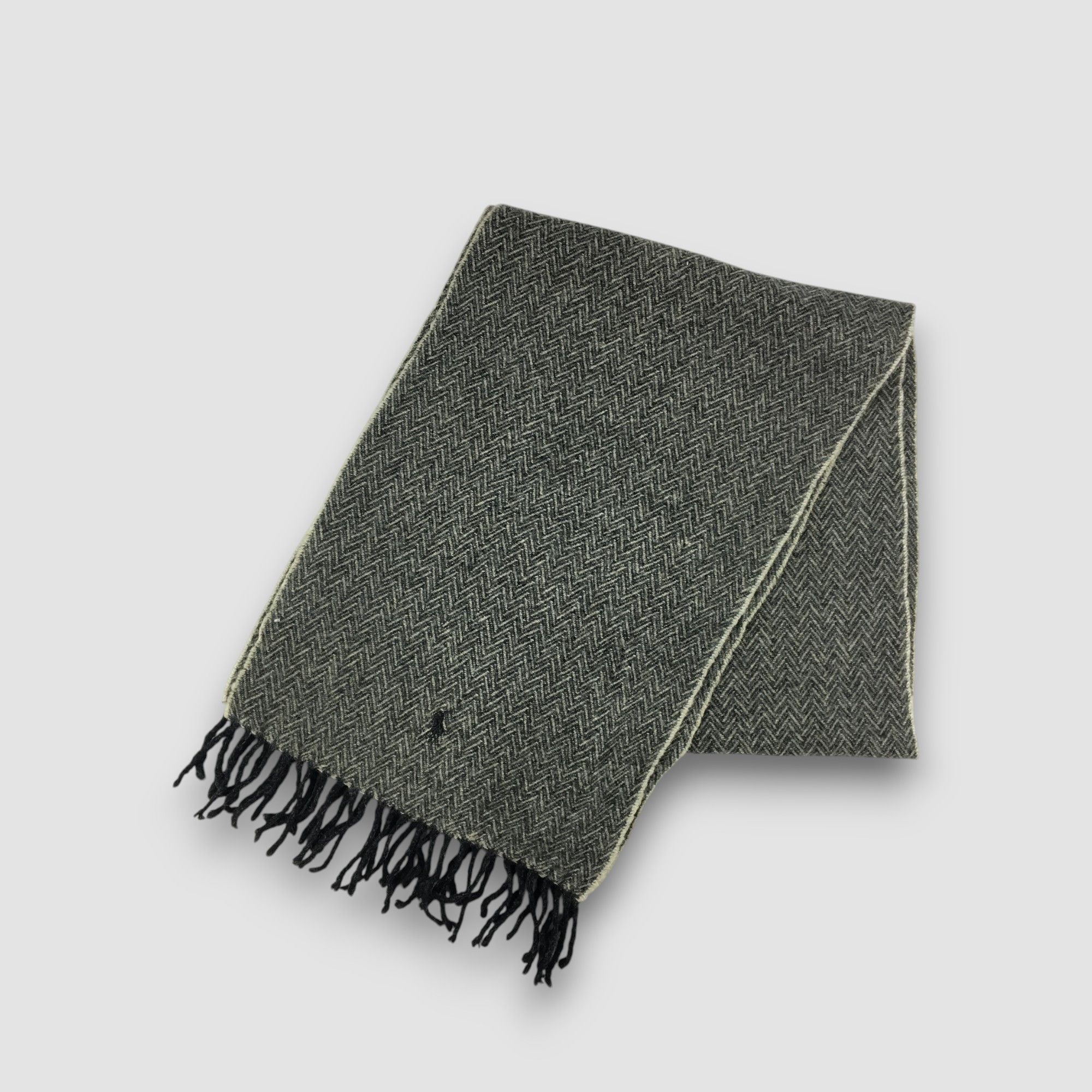 Polo Ralph Lauren Vintage Polo Ralph Lauren Scarf Muffler Wool Scarves Size ONE SIZE - 3 Thumbnail