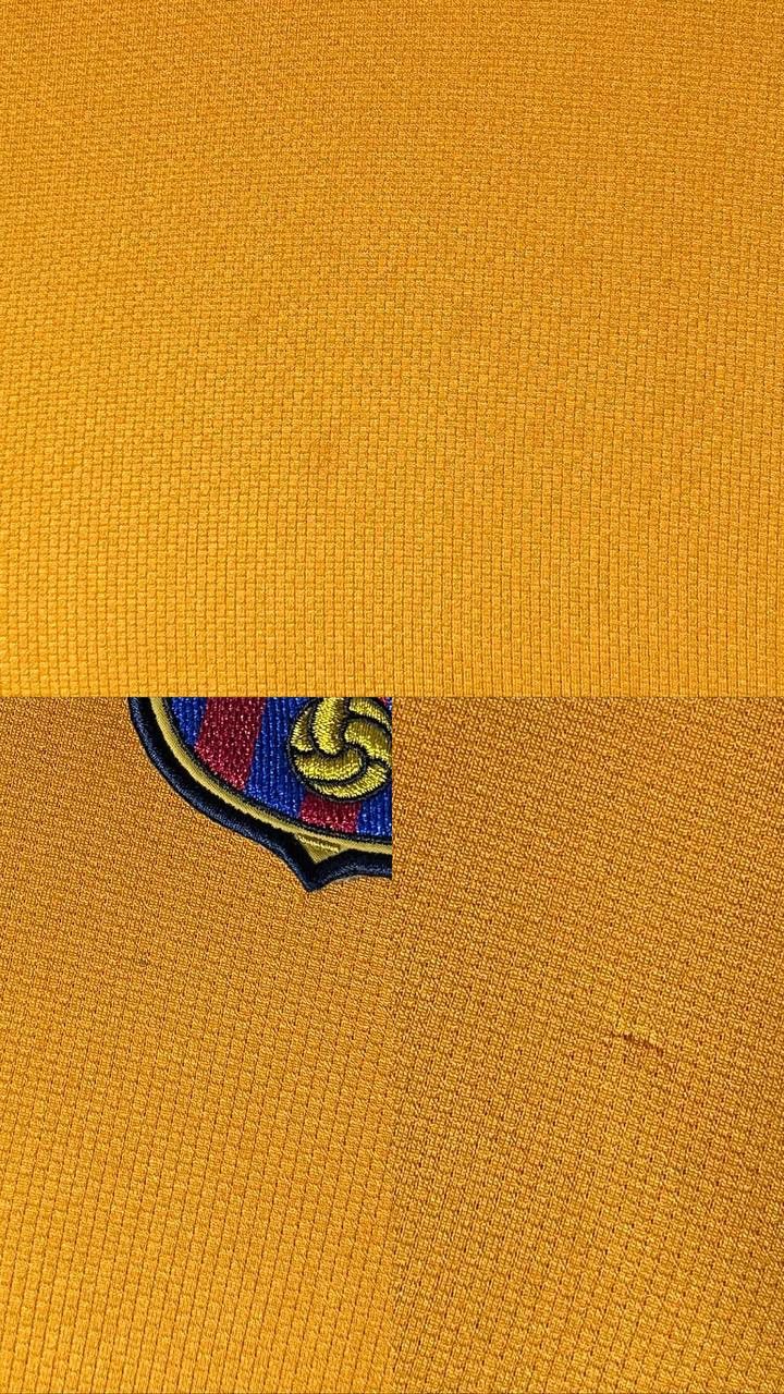 Nike FC BARCELONA 2006 - 2007 away t shirt jersey Nike soccer Size US L / EU 52-54 / 3 - 5 Thumbnail