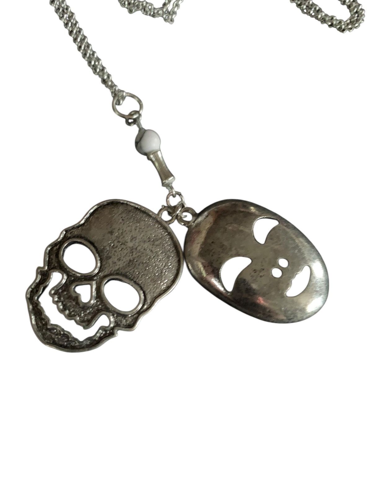 Japanese Brand Custom Rare And Unique 2 Masks Mirthrot Real White Turquoise Size ONE SIZE - 4 Thumbnail