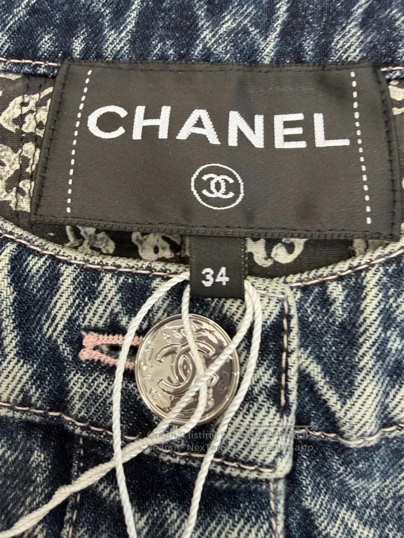 Chanel Chanel Blue denim jacket Size XXS / US 00 / IT 34 - 4 Thumbnail