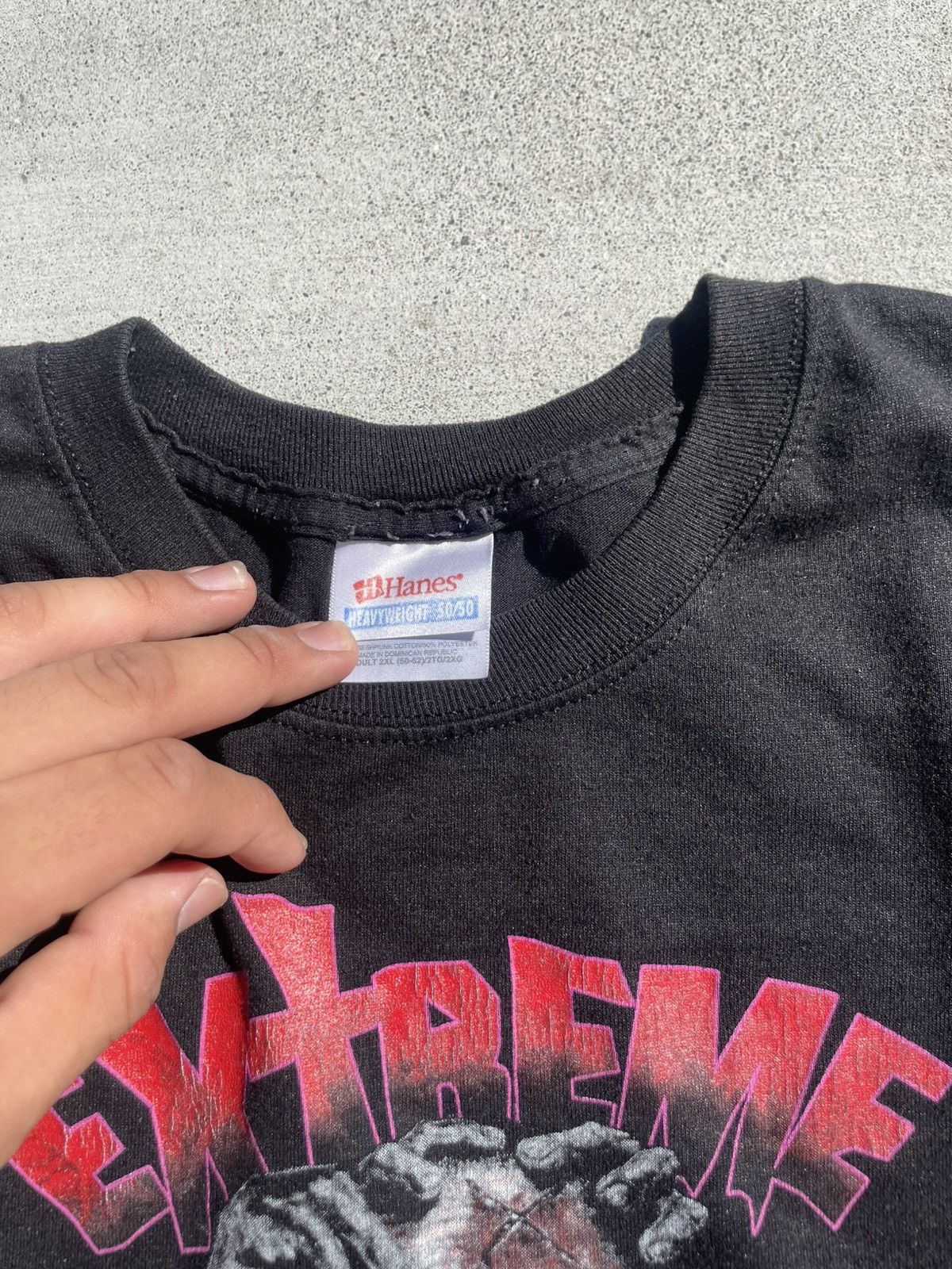 Vintage Extreme scream T shirt Size US XXL / EU 58 / 5 - 4 Thumbnail