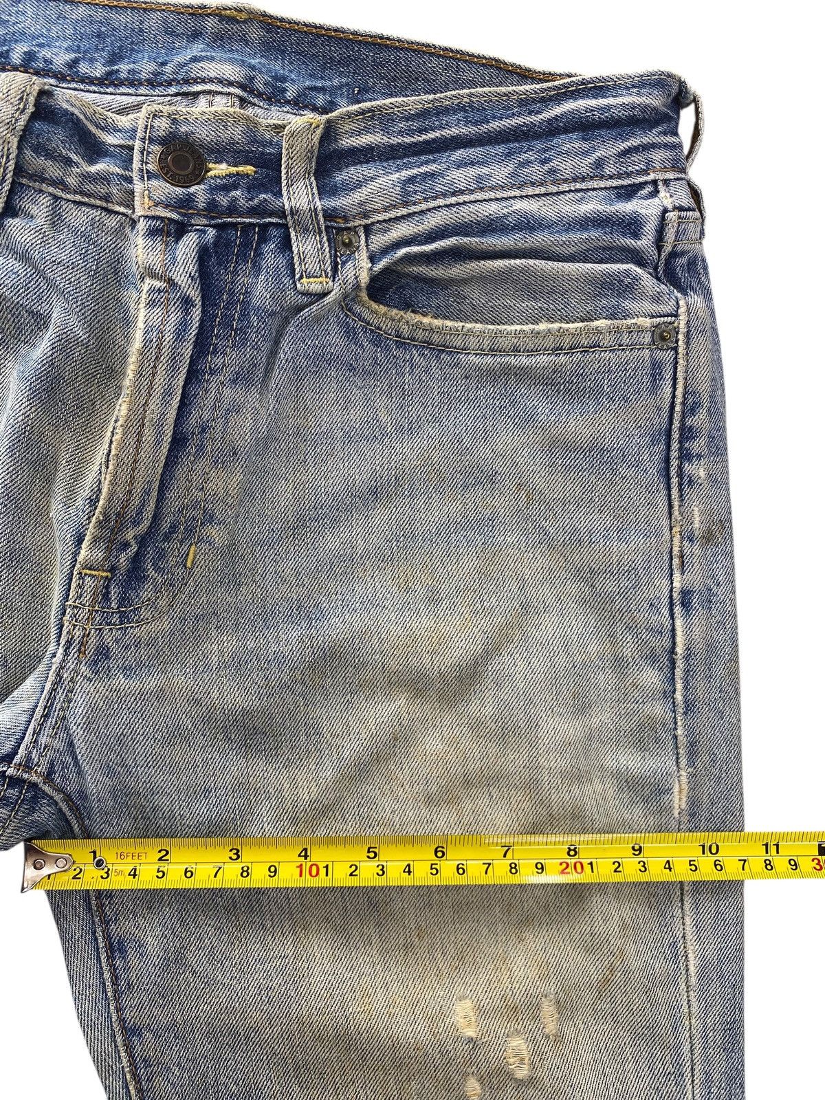 Gap Gap Faded Wash Distressed Style Boot Cut Jeans Size US 28 / EU 44 - 7 Thumbnail