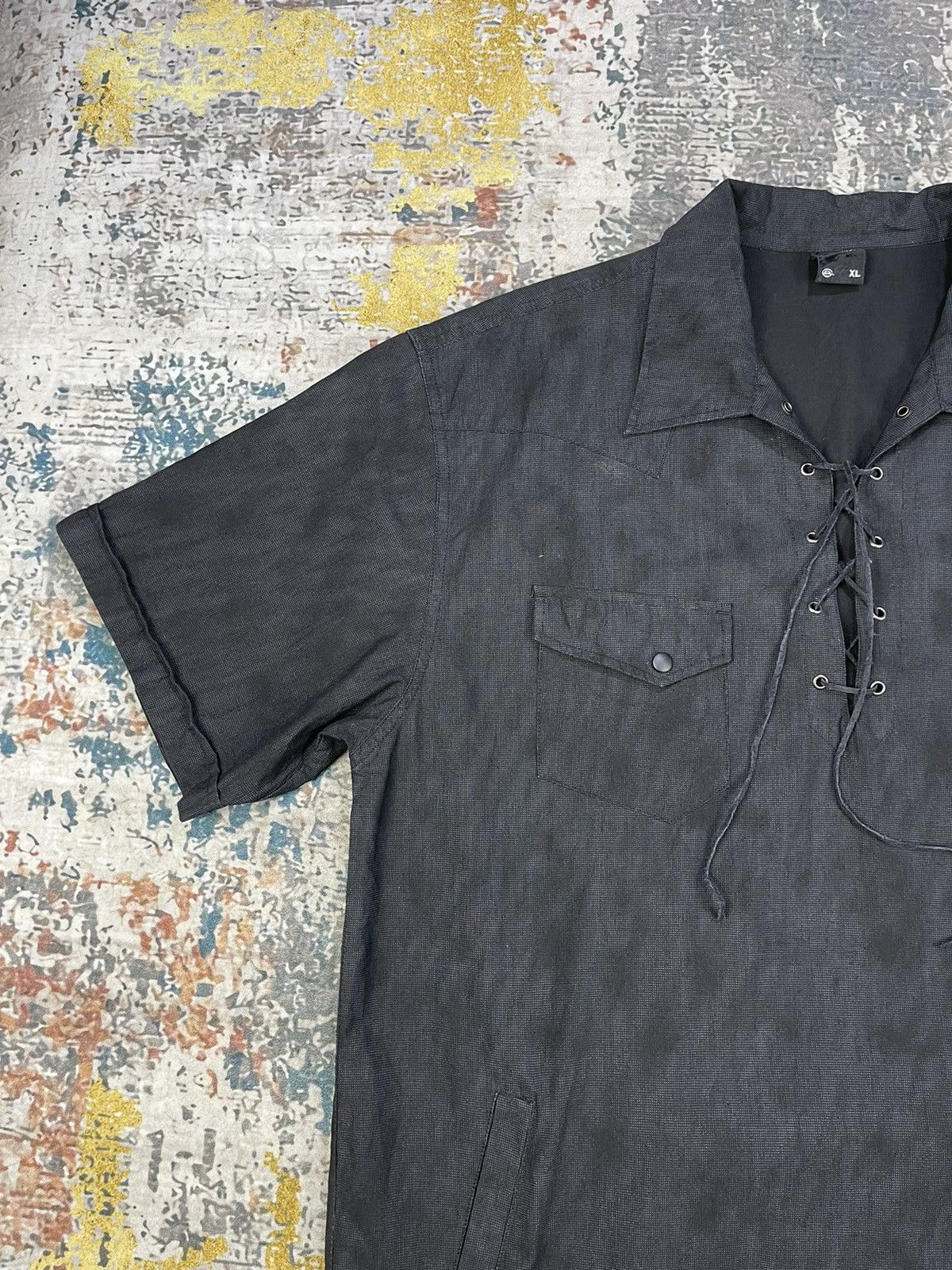 Japanese Brand Impala Rare Character Lace-Up Loose-Fit Pull Over Size US L / EU 52-54 / 3 - 4 Thumbnail