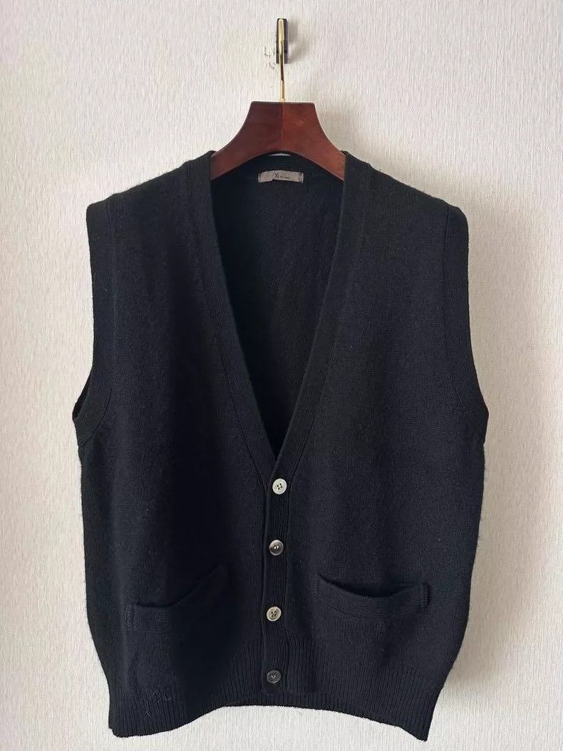 Y's for Men Y's For Men Black wool knit waistcoat vest Size US M / EU 48-50 / 2 - 1 Thumbnail