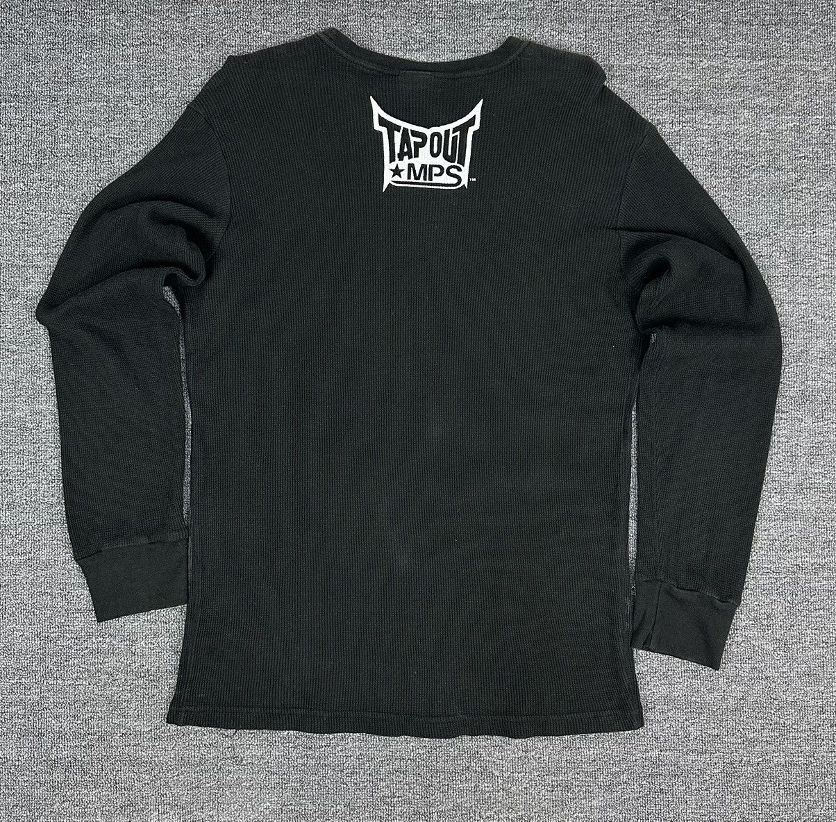 Tapout Rare🔥Tapout MPS Long Sleeve Waffle Knit Thermal Shirt Size US M / EU 48-50 / 2 - 6 Thumbnail