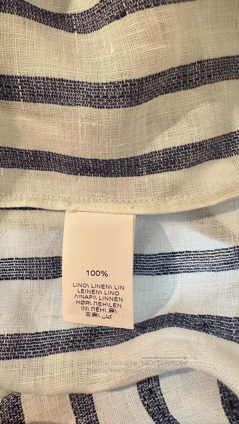 Brunello Cucinelli Brunello Cucinelli Striped color placket buttoned long-sle Size US M / EU 48-50 / 2 - 8 Thumbnail