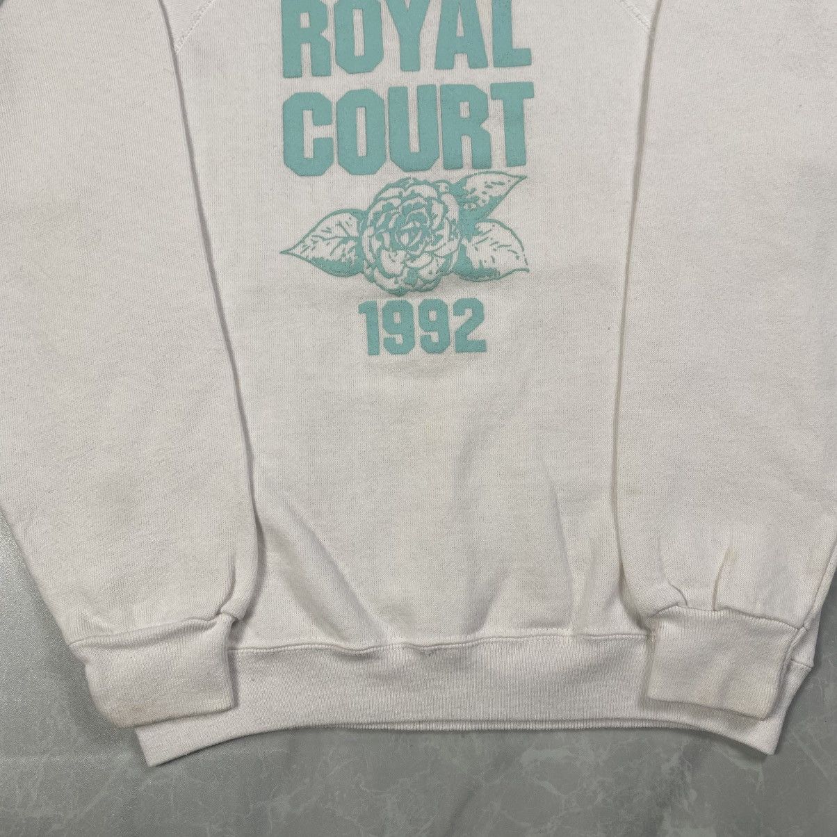 Tultex Vintage 90s Tultex 1992 Royal Court Crewneck Size S / US 4 / IT 40 - 3 Thumbnail