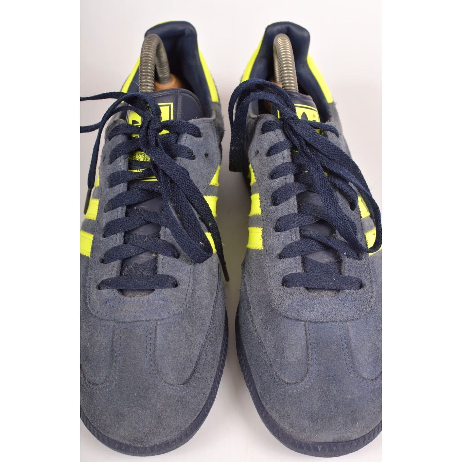 Adidas Adidas Originals Samba Navy Neon Vintage 2011 Low Top Sneakers Men US 8.5 42 G42694 Vintage Nascent Style Sneaker Shoes Size US M / EU 48-50 / 2 - 3 Thumbnail