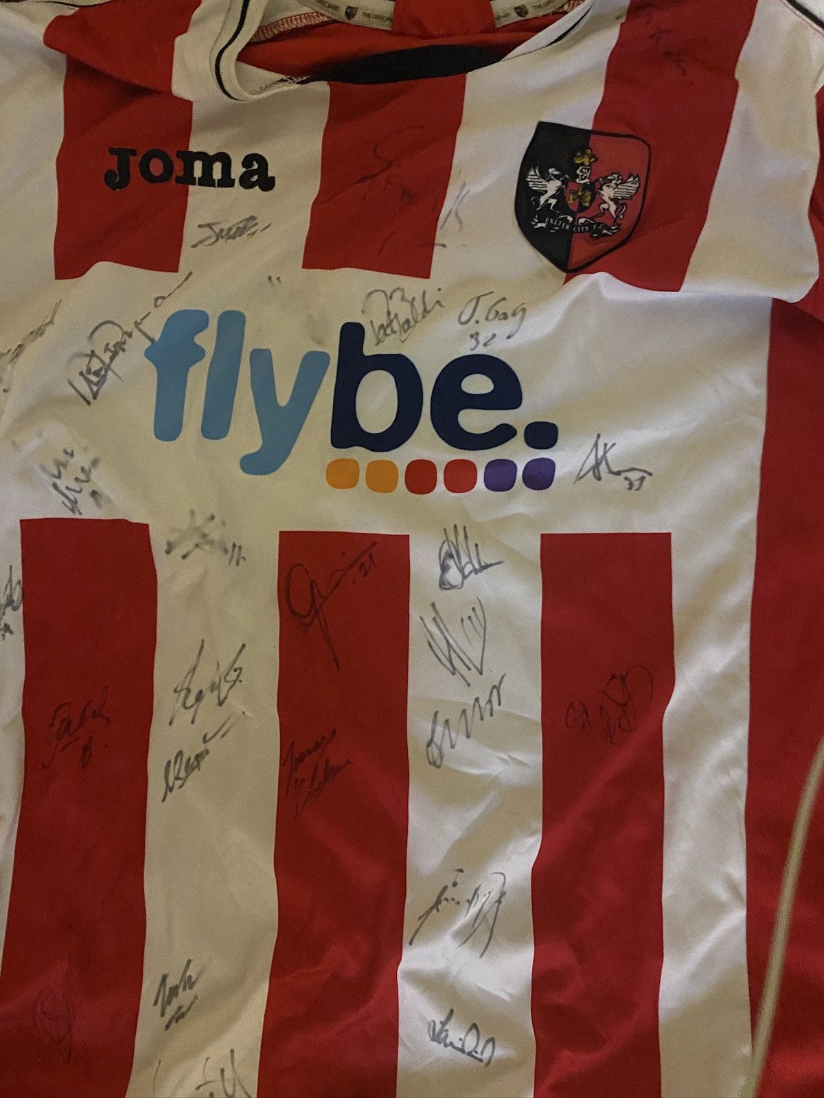 Joma Signed Football shirt Size US M / EU 48-50 / 2 - 2 Thumbnail