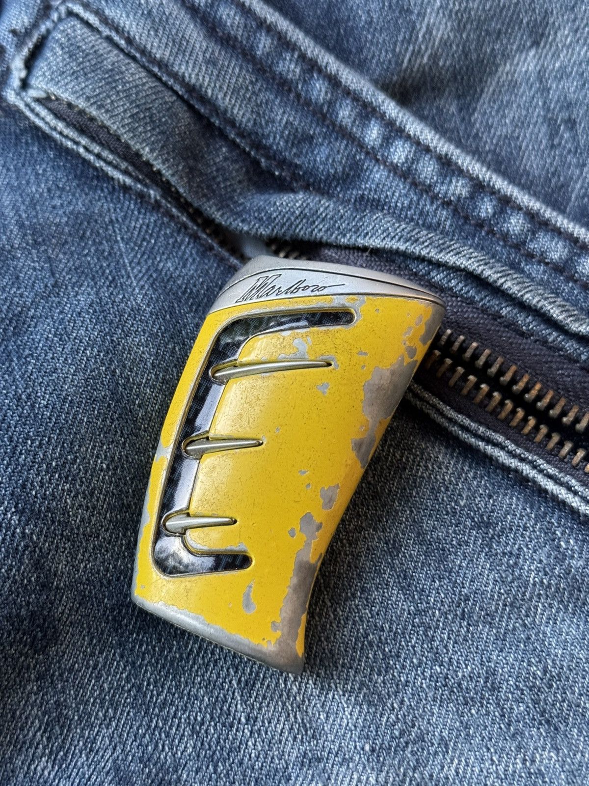 Marlboro 2 items! Marlboro Lighters Vintage 90s Metal Y2K, BUNDLE Size ONE SIZE - 8 Thumbnail