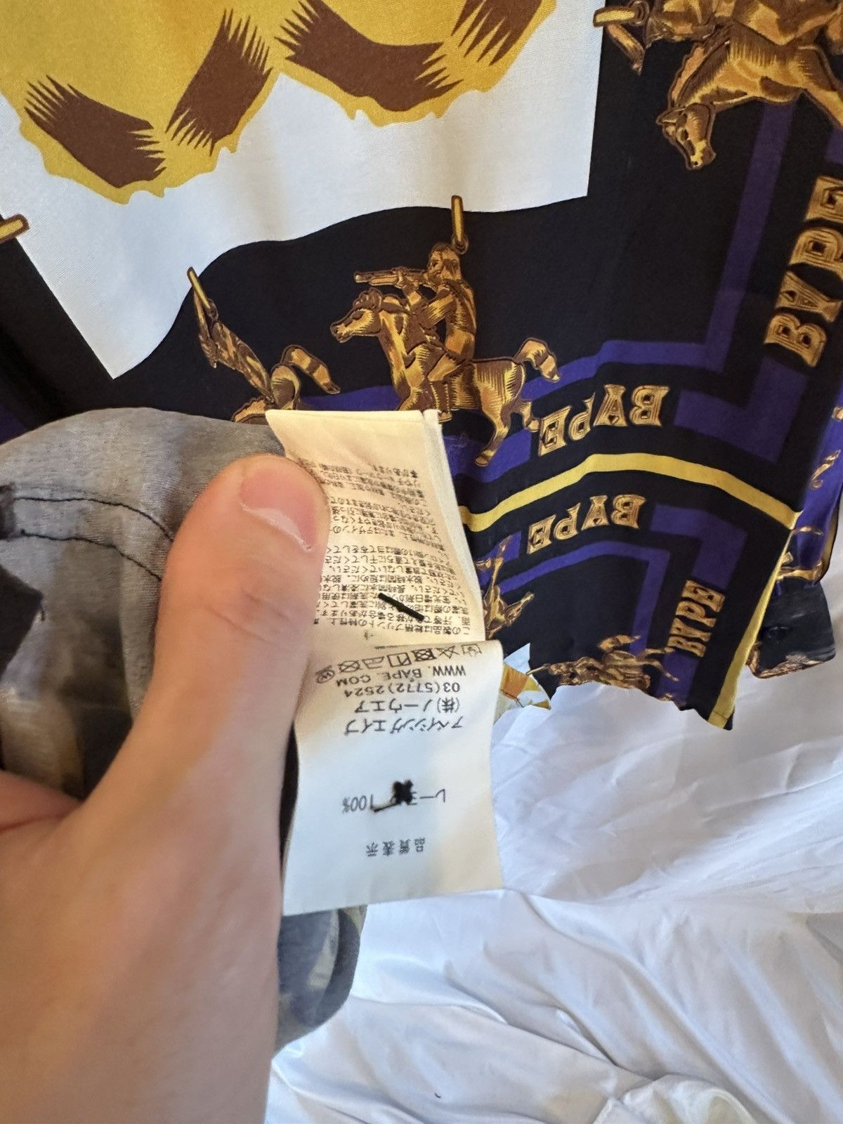 Bape BAPE Shirt Size US L / EU 52-54 / 3 - 6 Thumbnail