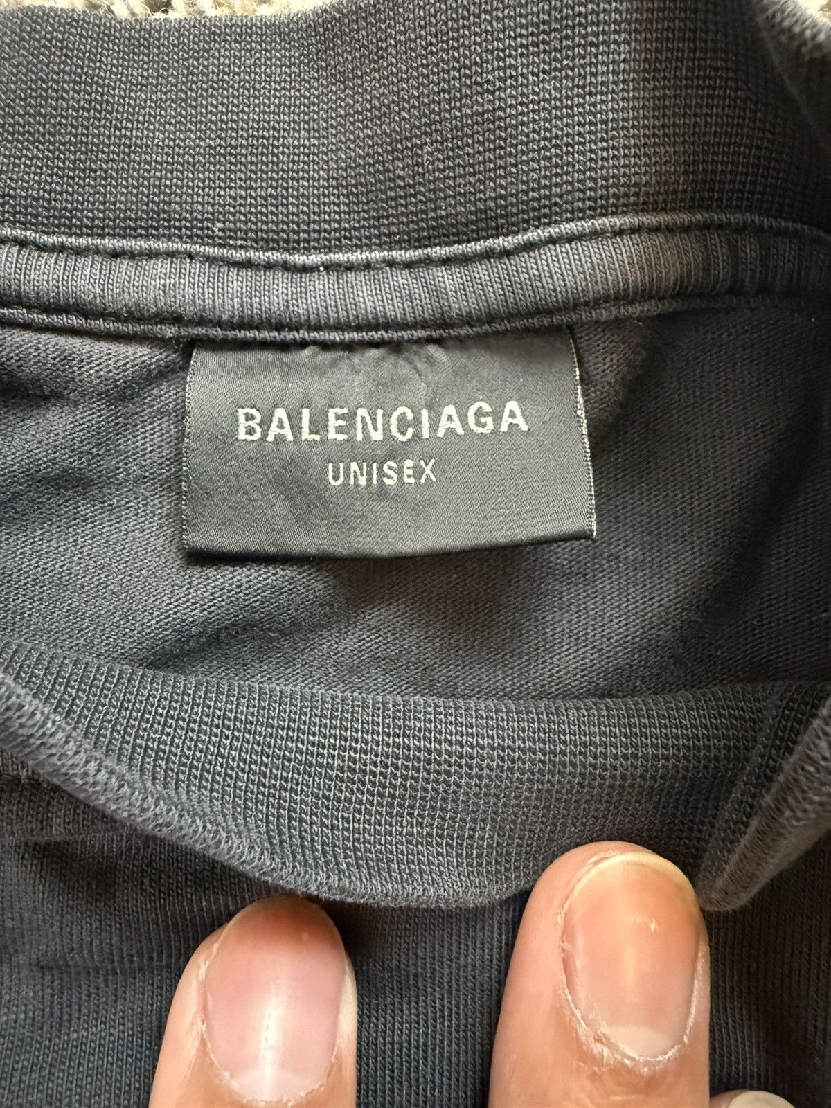 Balenciaga BLACK OFFSHORE T-SHIRT Size US S / EU 44-46 / 1 - 6 Thumbnail