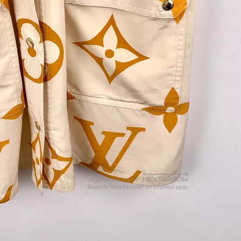 Louis Vuitton Louis Vuitton Orange gradient logo presbyopic full print m Size XS / US 0-2 / IT 36-38 - 4 Thumbnail