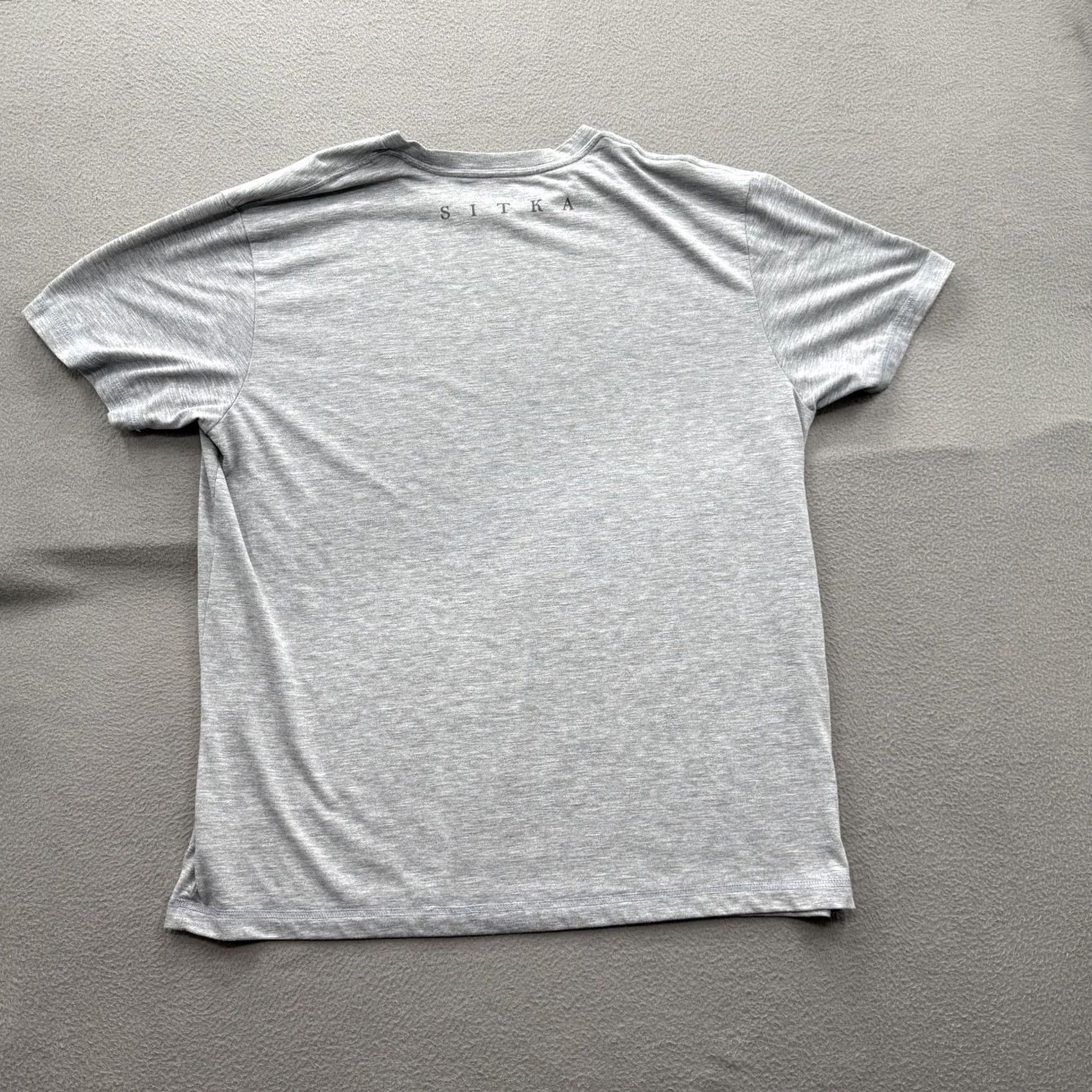 SITKA Sitka Mens XL Gray Bozeman Montana Hunting Graphic Tee Shirt Short Sleeve Crew Neck Tagless Outdoor Graphic Print T-Shirt Size US XL / EU 56 / 4 - 2 Thumbnail