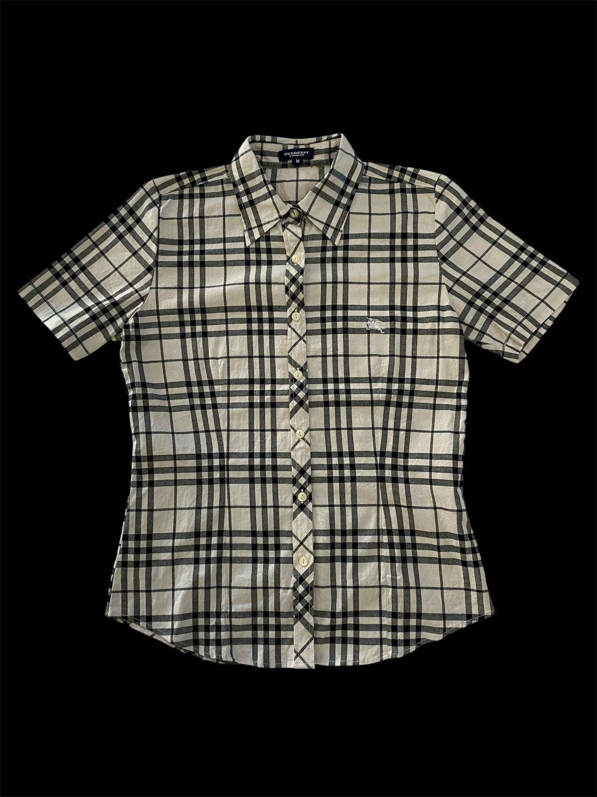 Burberry Burbbery shirt with nova check Size US M / EU 48-50 / 2 - 1 Thumbnail