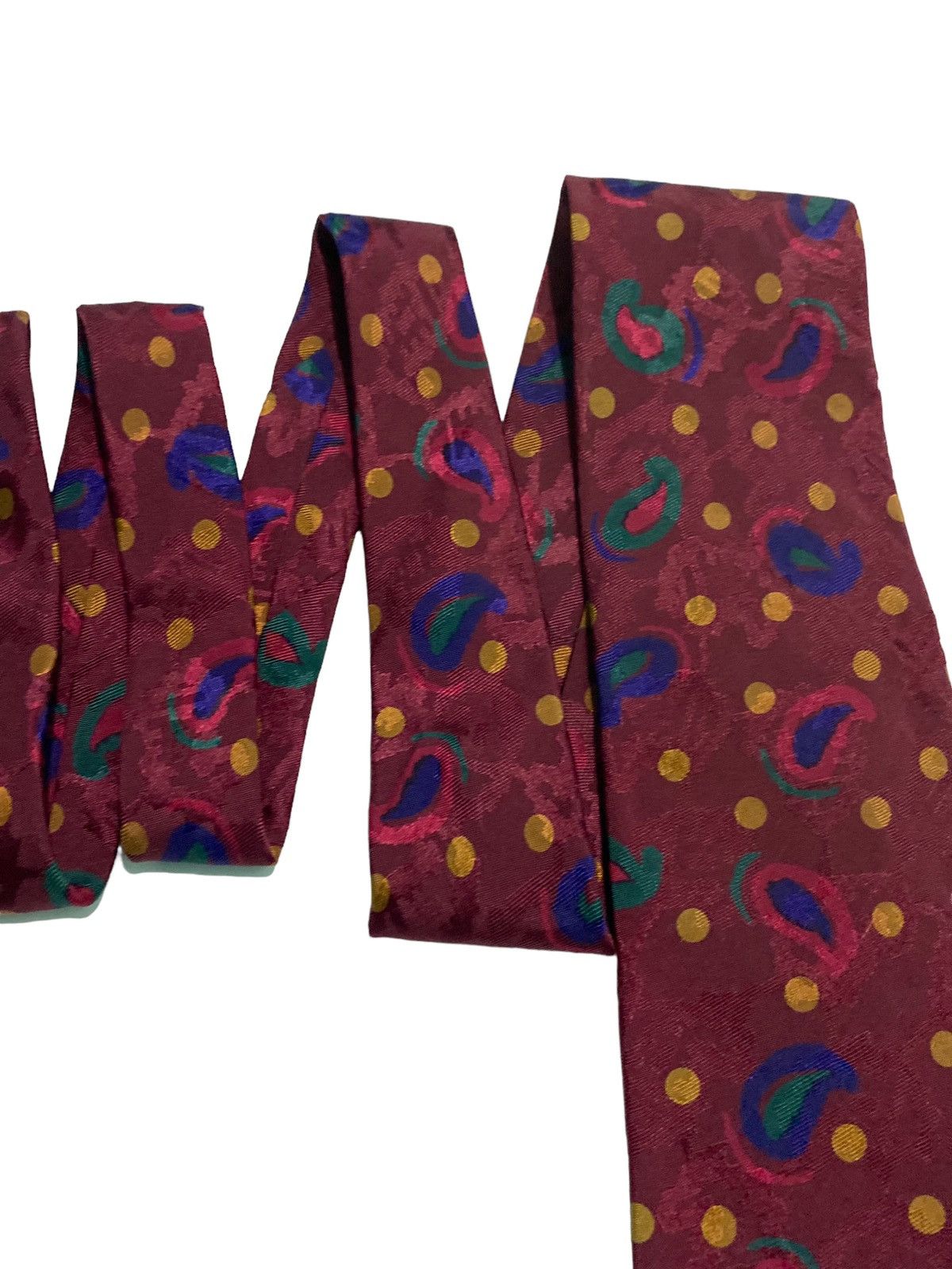 New Era × Yves Saint Laurent 👍 Vintage YSL / YVES SAINT LAURENT silk neck Ties Size ONE SIZE - 12 Thumbnail