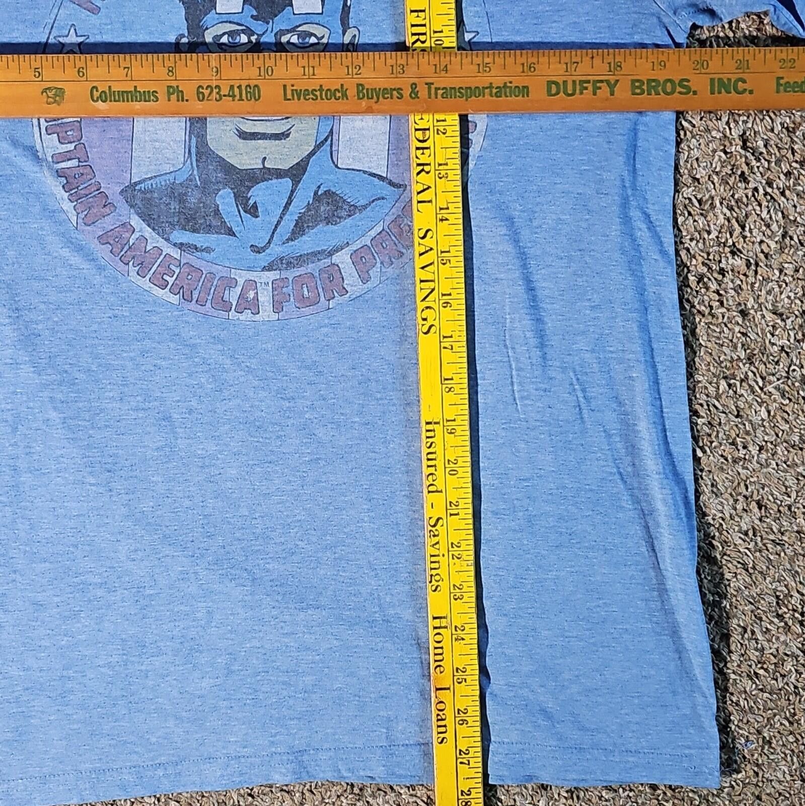 Marvel Comics Marvel Captain America Shirt Mens L? Mad Engine Avenger Size US L / EU 52-54 / 3 - 4 Thumbnail
