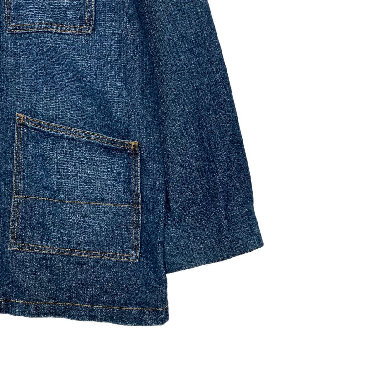 Indigo Villand Denim Chore Jacket Size US M / EU 48-50 / 2 - 5 Thumbnail