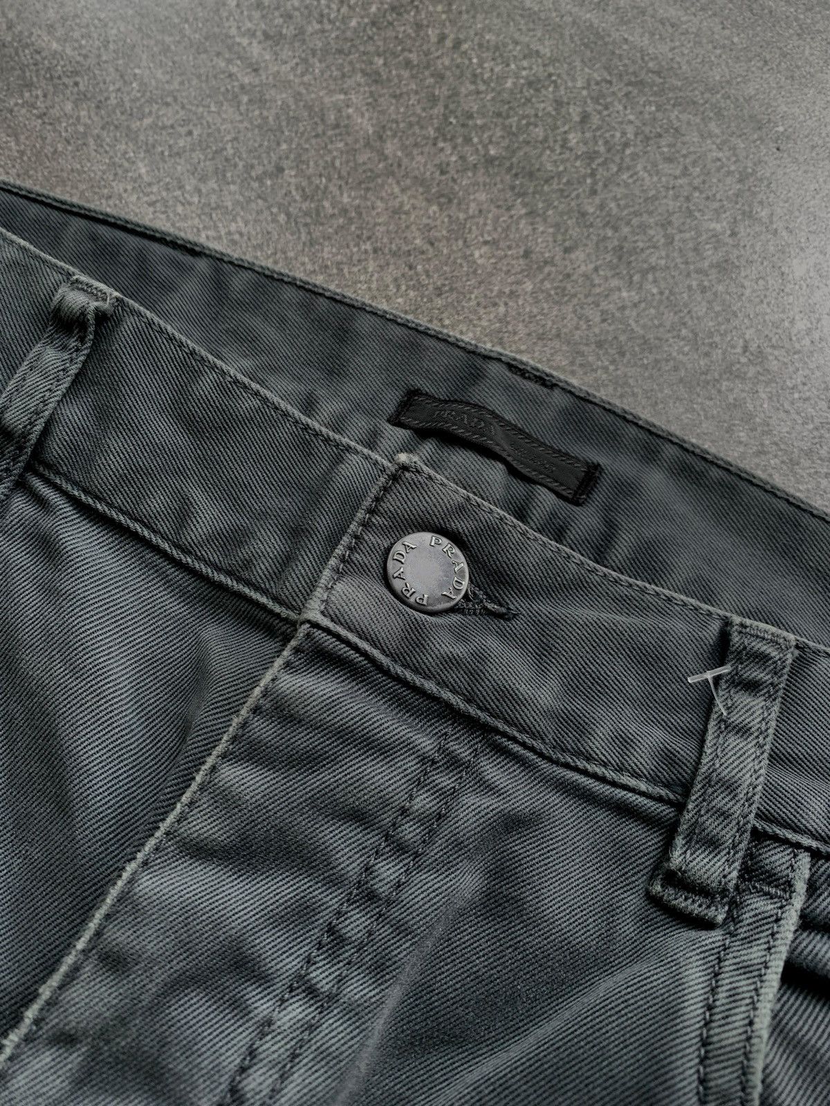 Prada FREE TAX! Faded Slim Cut Denim Jeans Size US 31 - 7 Thumbnail