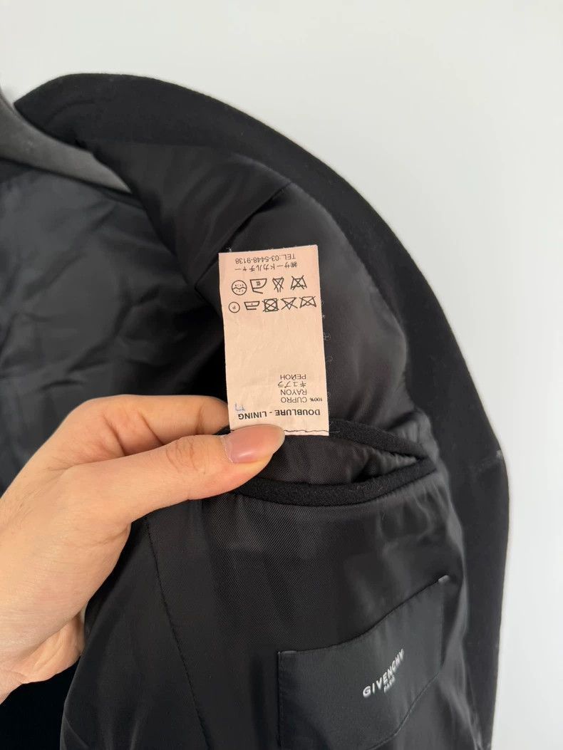 Givenchy givenchy black wool long coat with zippers-2507 Size US L / EU 52-54 / 3 - 6 Thumbnail