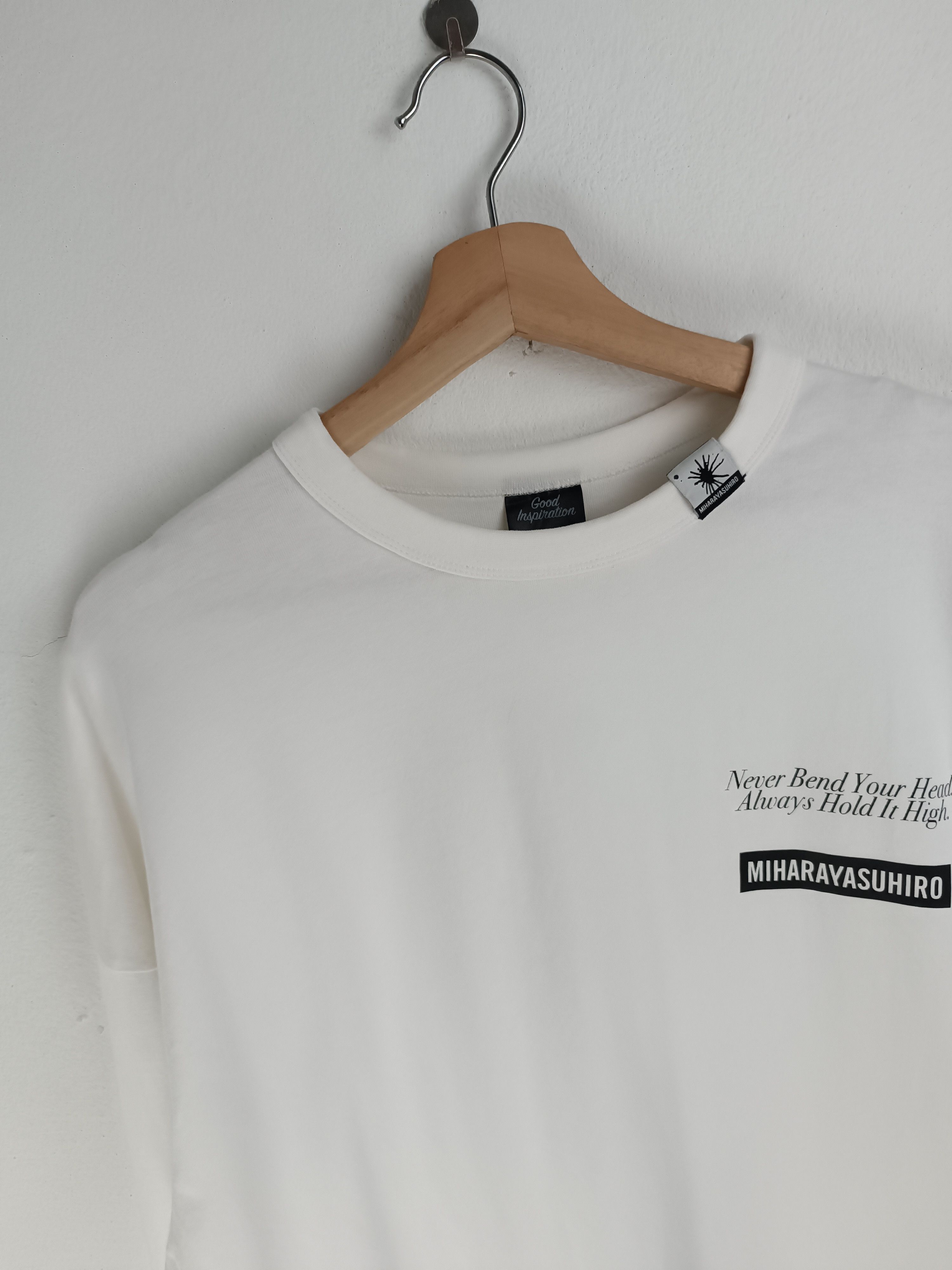 Maison MIHARA YASUHIRO VINTAGE MIHARAYASUHIRO GOOD INSPIRATION L/S TEE Size US L / EU 52-54 / 3 - 5 Thumbnail