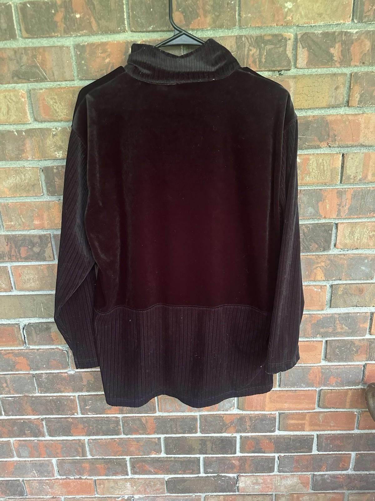 Designer Vintage Jaqueline Smith Sport Medium Pullover Black Gold Size M / US 6-8 / IT 42-44 - 5 Thumbnail