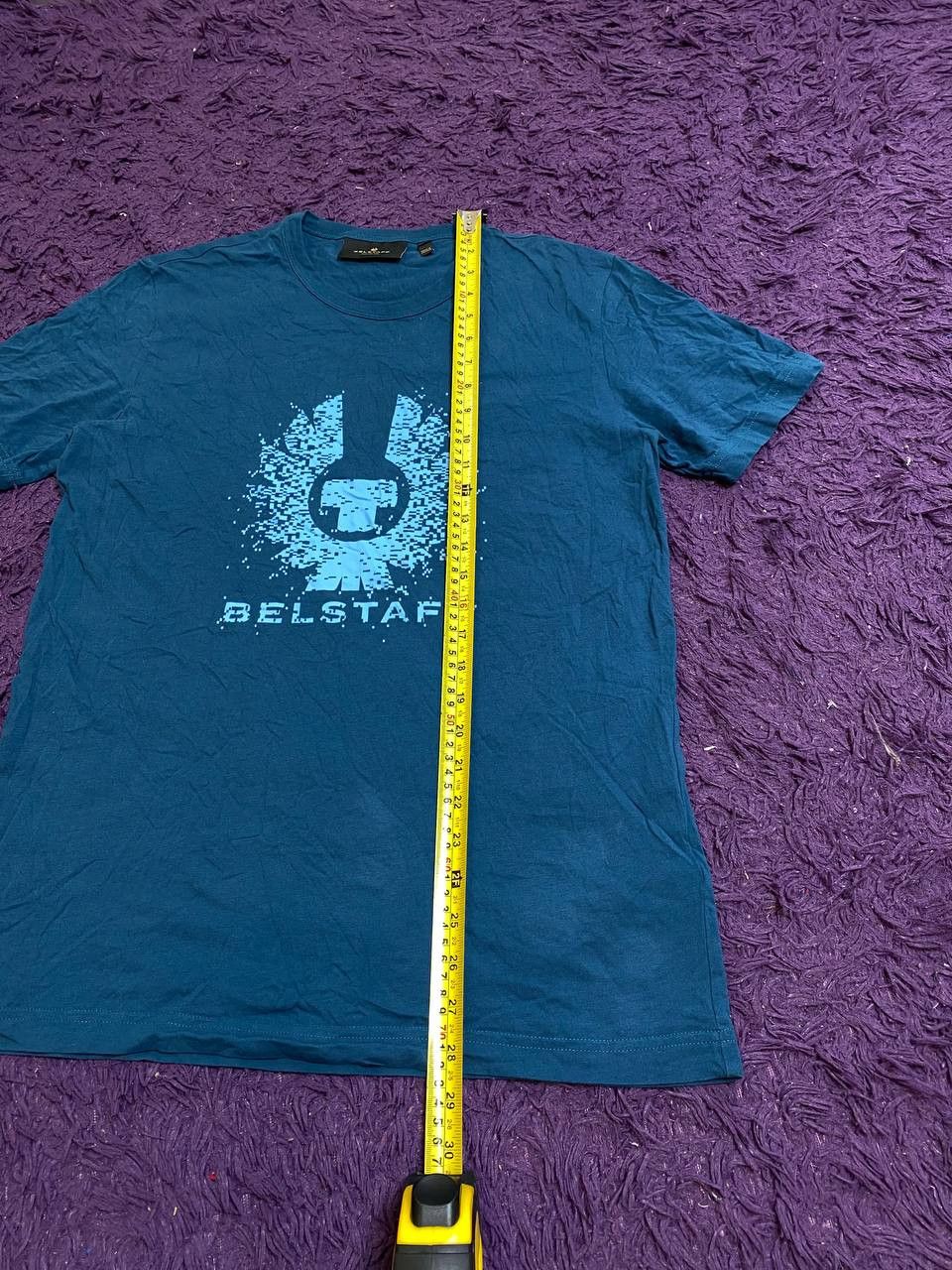 Belstaff Vintage Belstaff Big Y2K Logo Short Sleeve T-Shirt Size M Size US M / EU 48-50 / 2 - 8 Thumbnail