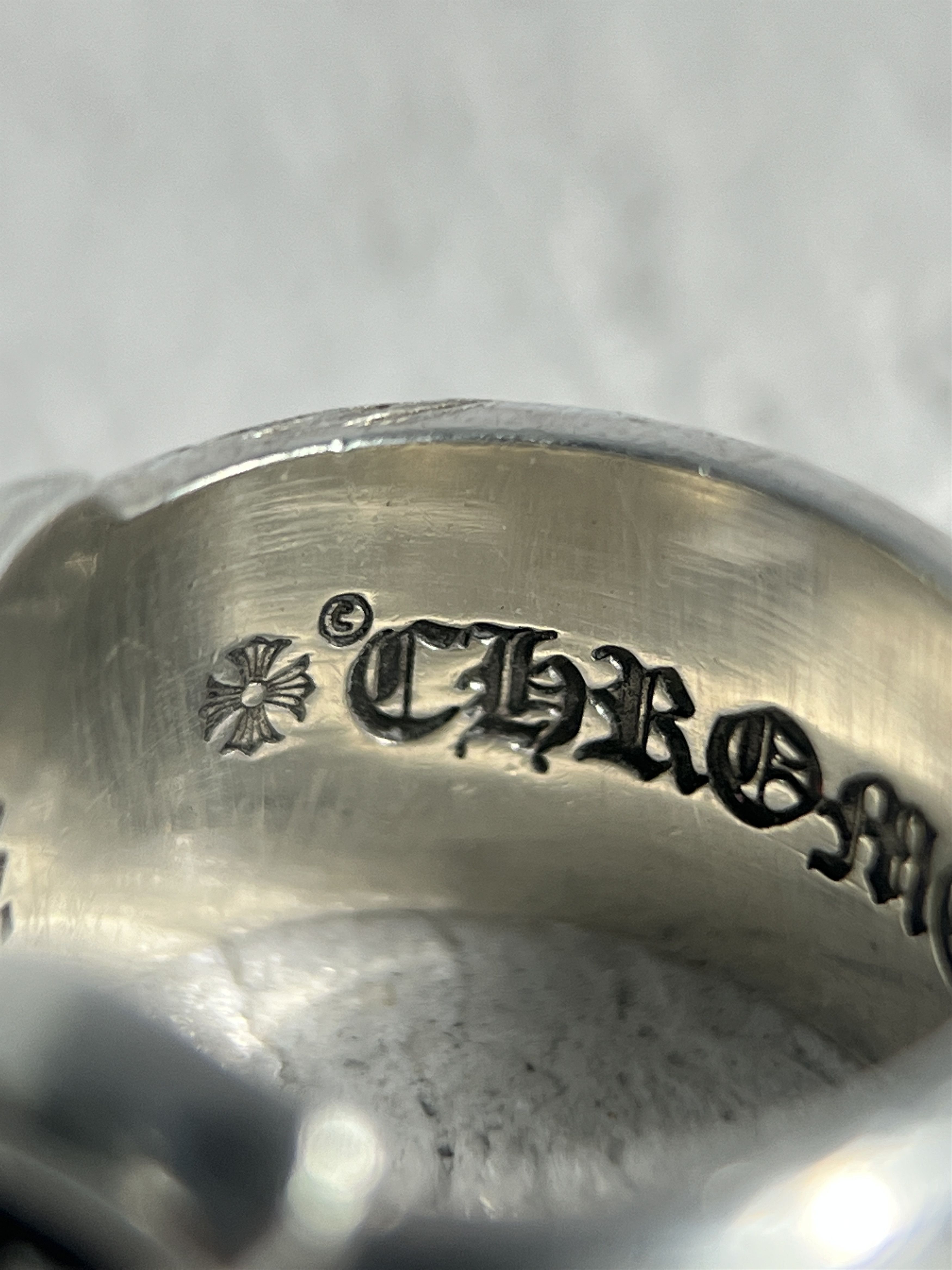 Chrome Hearts Chrome Hearts Scroll Band Ring .925 Silver Size US4 / MM47 Size ONE SIZE - 11 Thumbnail