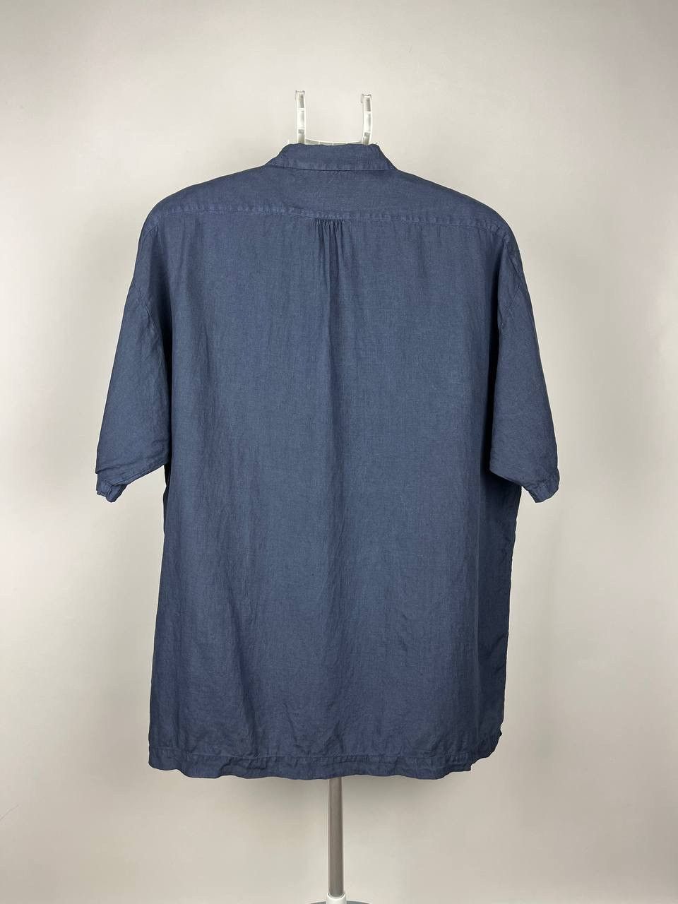 Stone Island Rare Vintage 1995 Stone Island Marina Linen Shirt Size US XXL / EU 58 / 5 - 2 Thumbnail