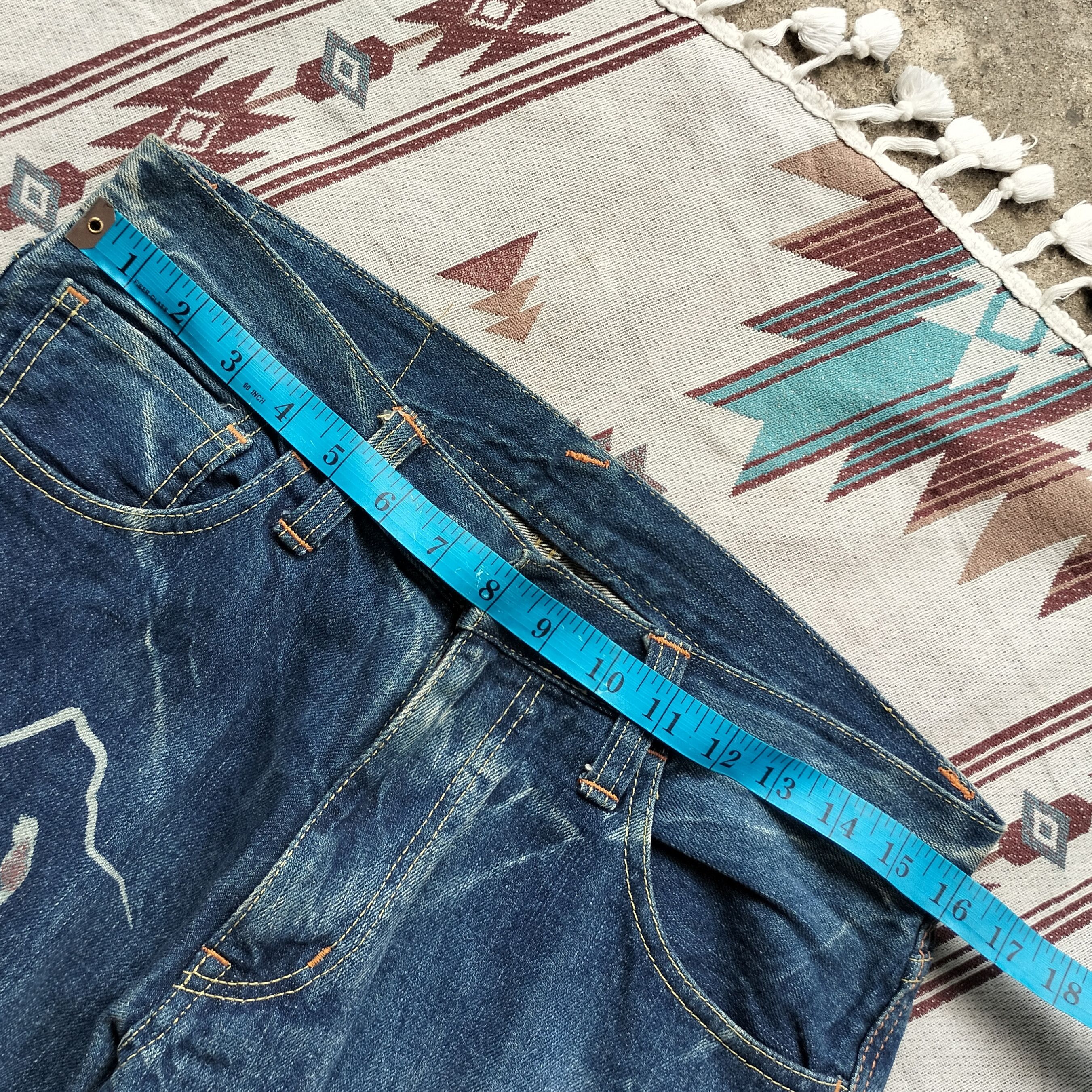 Sugar Cane Vintage japan koi art marble denim Size US 32 / EU 48 - 11 Thumbnail