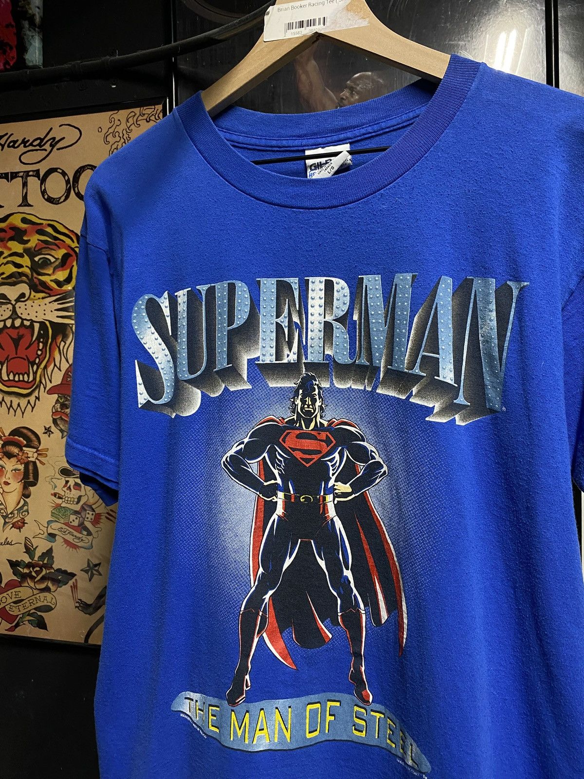 Vintage Vintage 90’s Superman DC Comics tee Shirt Medium Size US M / EU 48-50 / 2 - 2 Thumbnail