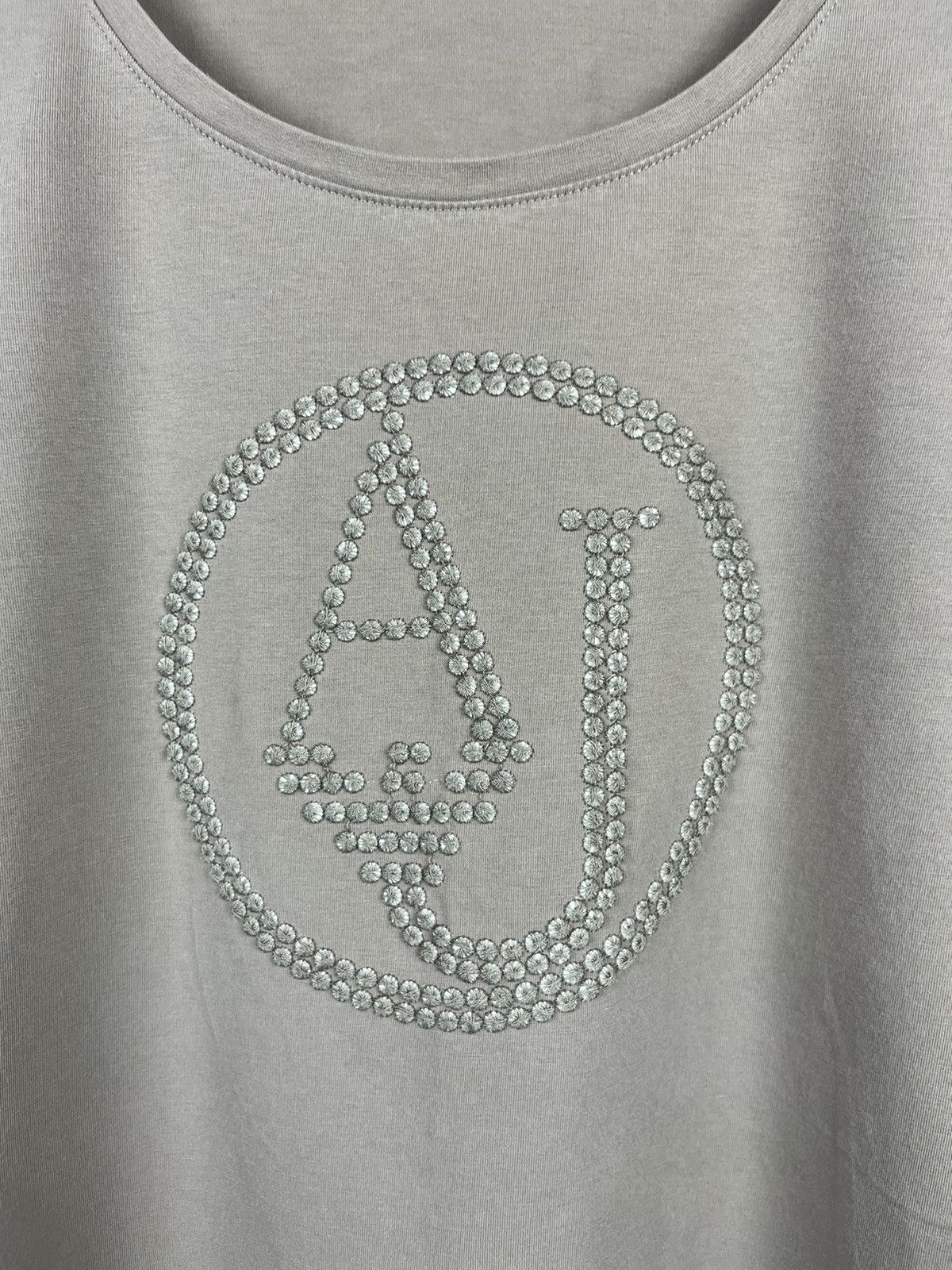 Armani ARMANI JEANS Big Logo AJ Embroidered long sleeve t shirt Size US S / EU 44-46 / 1 - 3 Thumbnail